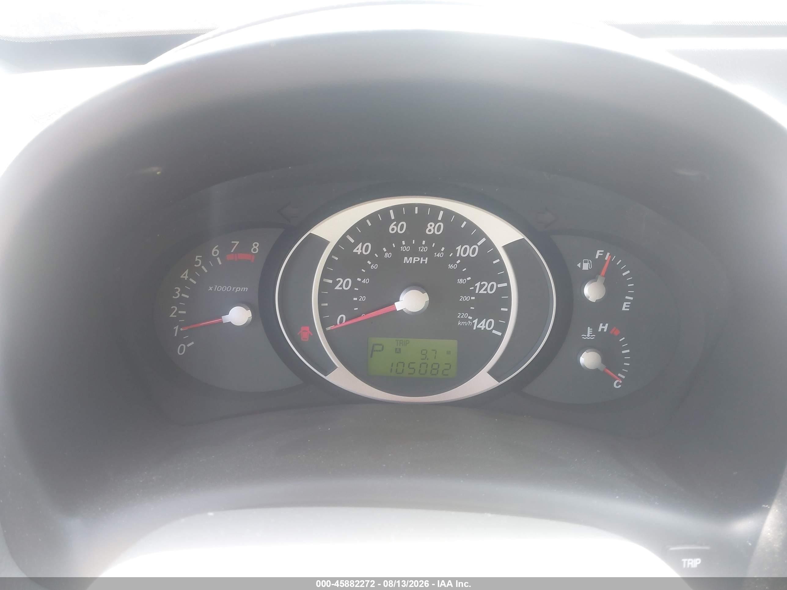 2007 Hyundai Tucson VIN KM8JN72D97U503734 IAAI salvage auction — Normal Wear, Clear (Kansas), sold $675 on 2026-08-26 (photo 7)