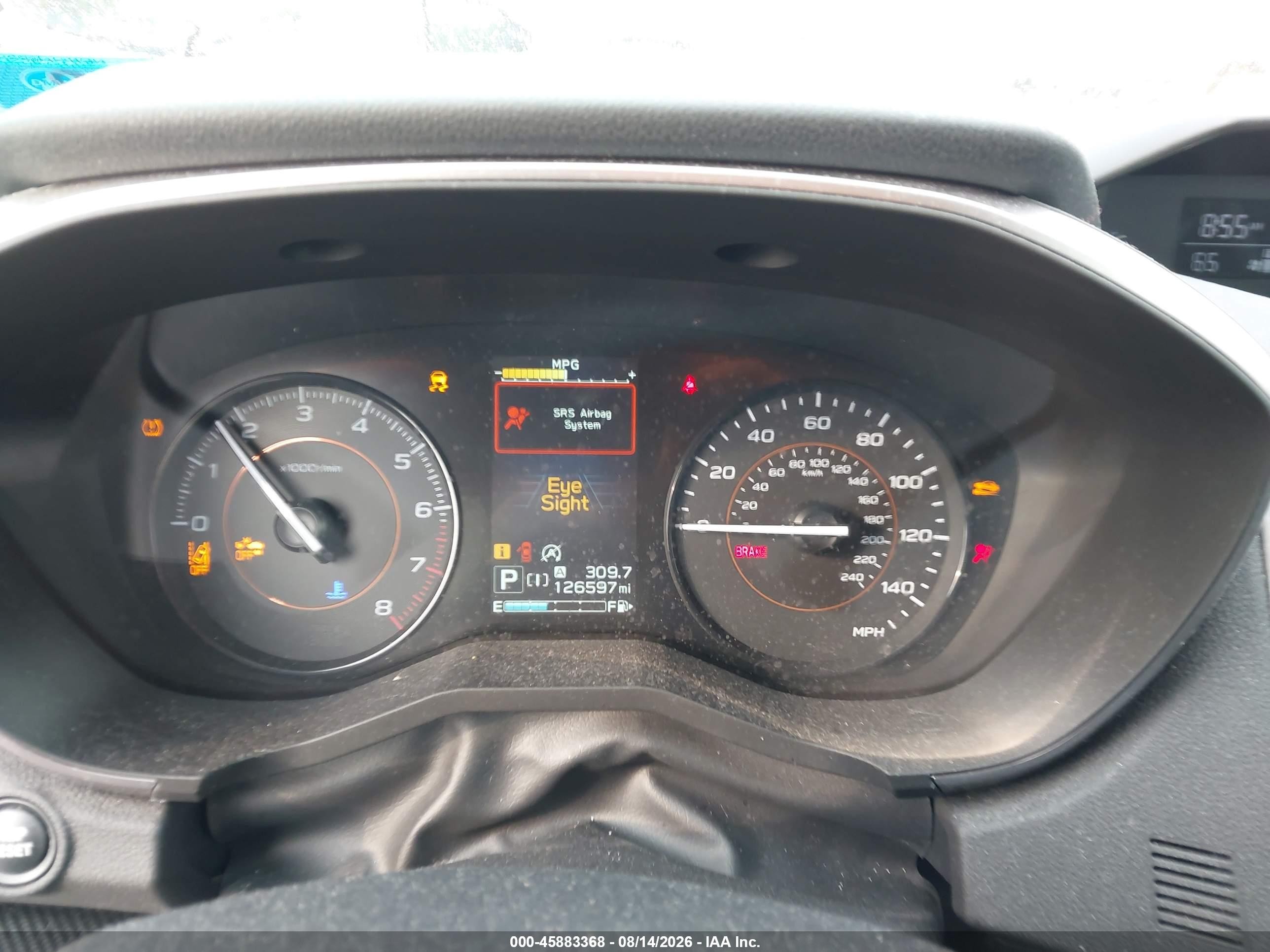 2022 Subaru Xv VIN JF2GTAPC1N8216932 IAAI salvage auction — Unknown, Salvage (Pennsylvania), sold $2,850 on 2026-09-23 (photo 7)