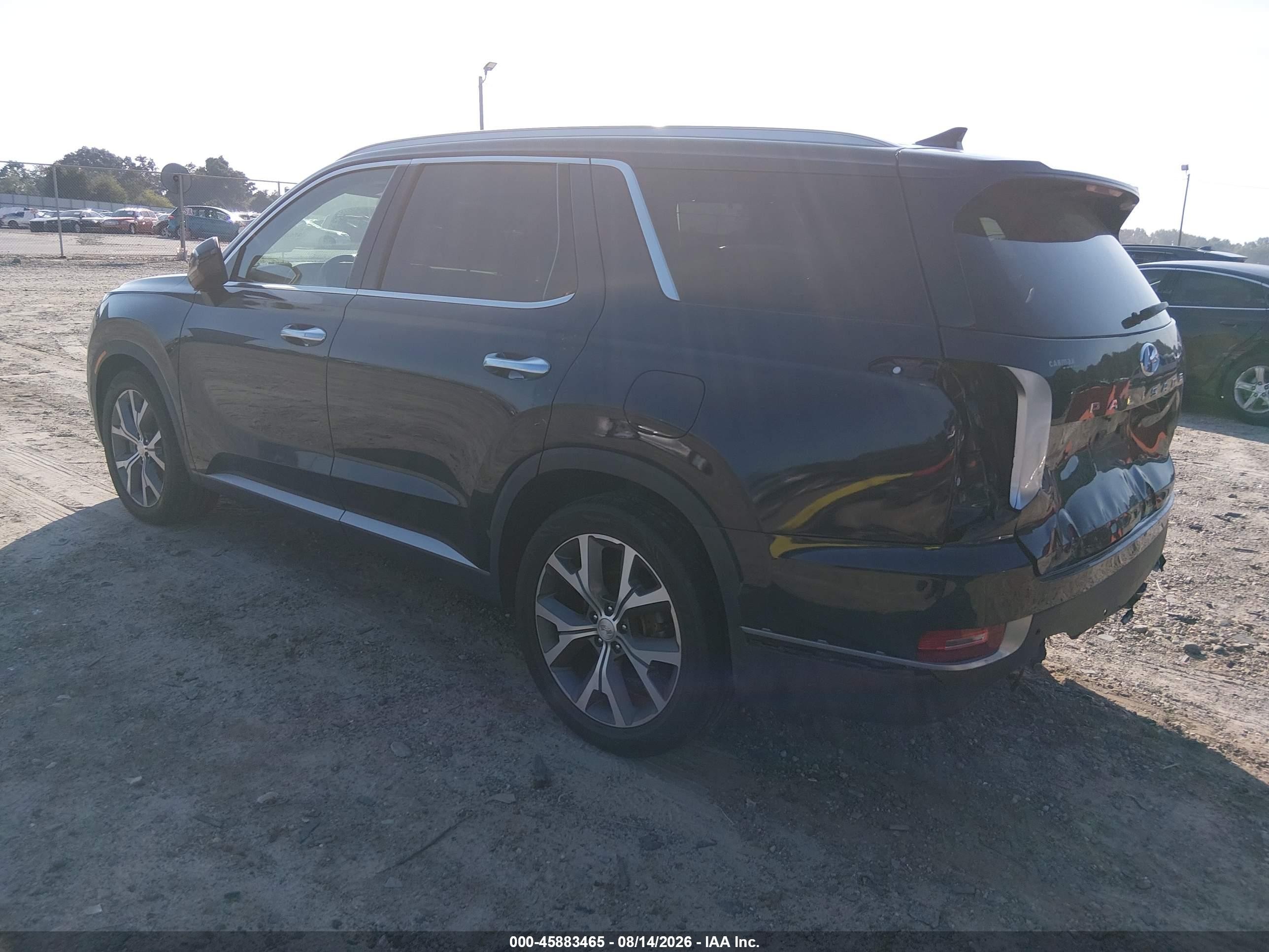 2022 Hyundai Palisade VIN KM8R44HE9NU424775 IAAI salvage auction — Rear End, Salvage (Georgia), sold $8,700 on 2026-09-08 (photo 3)