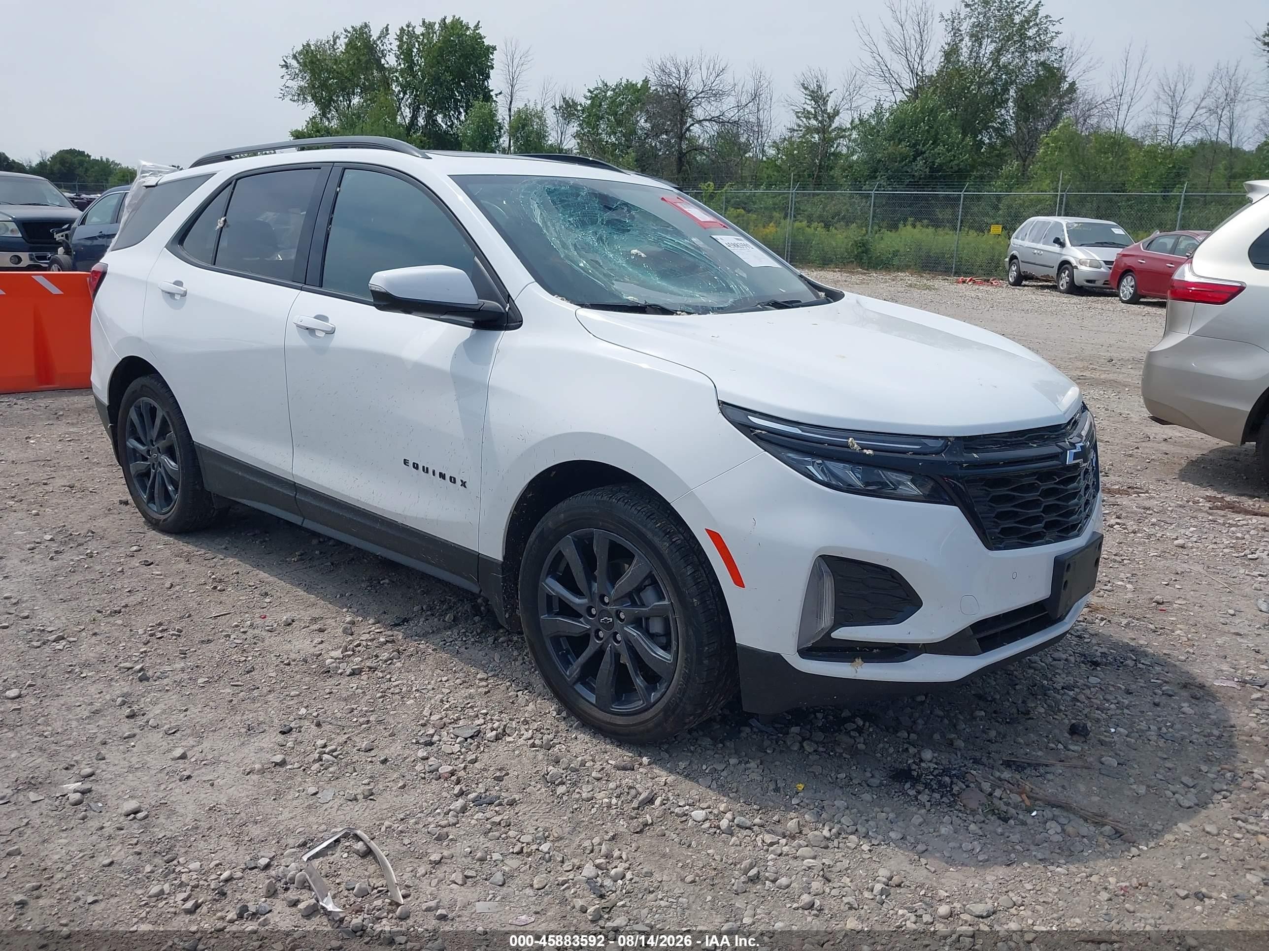 2024 Chevrolet Equinox VIN 3GNAXWEG0RS231082 — IAAI salvage auction photo