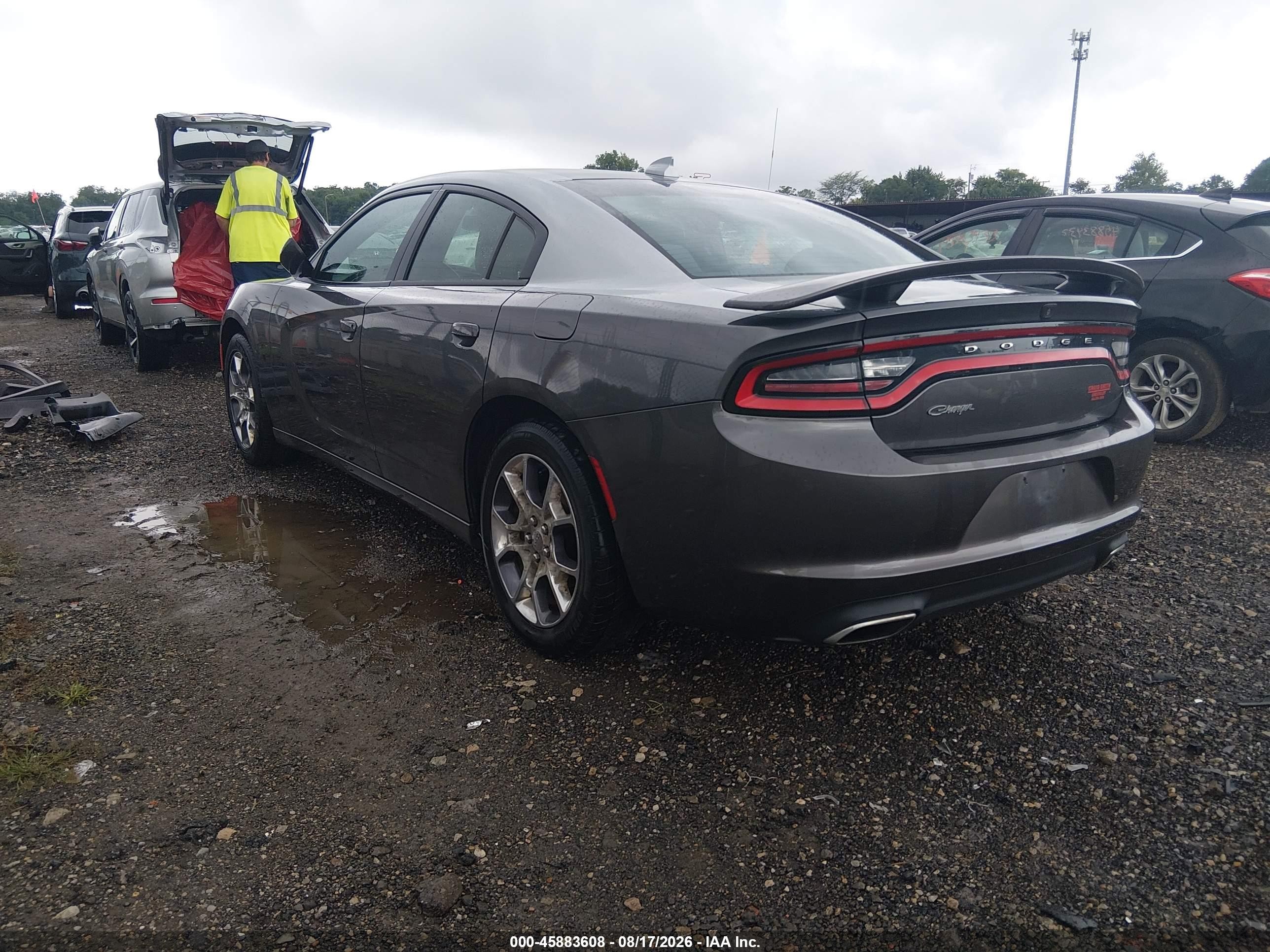 2015 Dodge Charger VIN 2C3CDXJG4FH863852 IAAI salvage auction — Front End, Salvage (Ohio), sold $2,250 on 2026-09-09 (photo 3)
