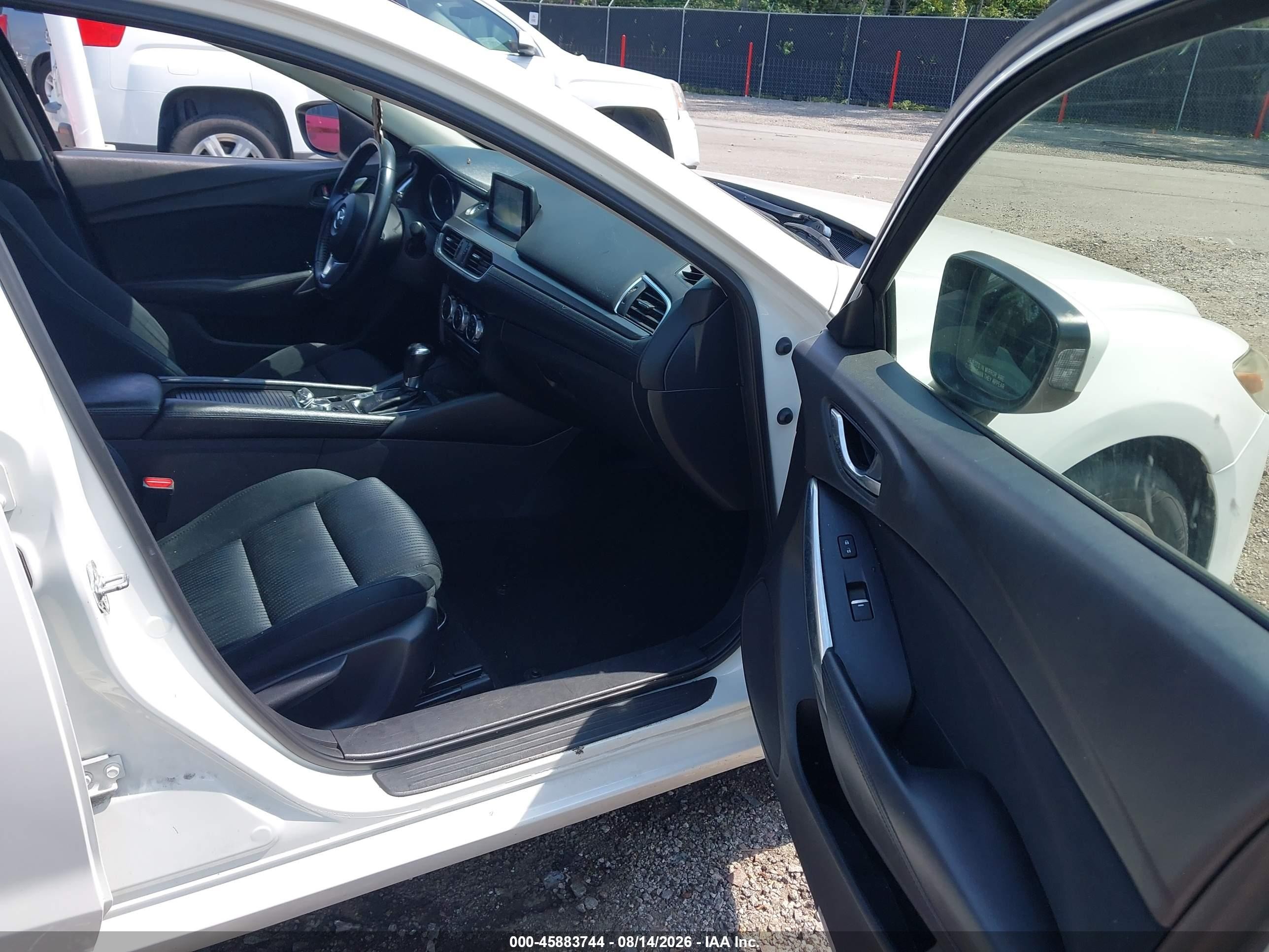2016 Mazda 6 VIN JM1GJ1U58G1407267 IAAI salvage auction — Side, Salvage (South Carolina), sold $1,150 on 2026-09-09 (photo 5)