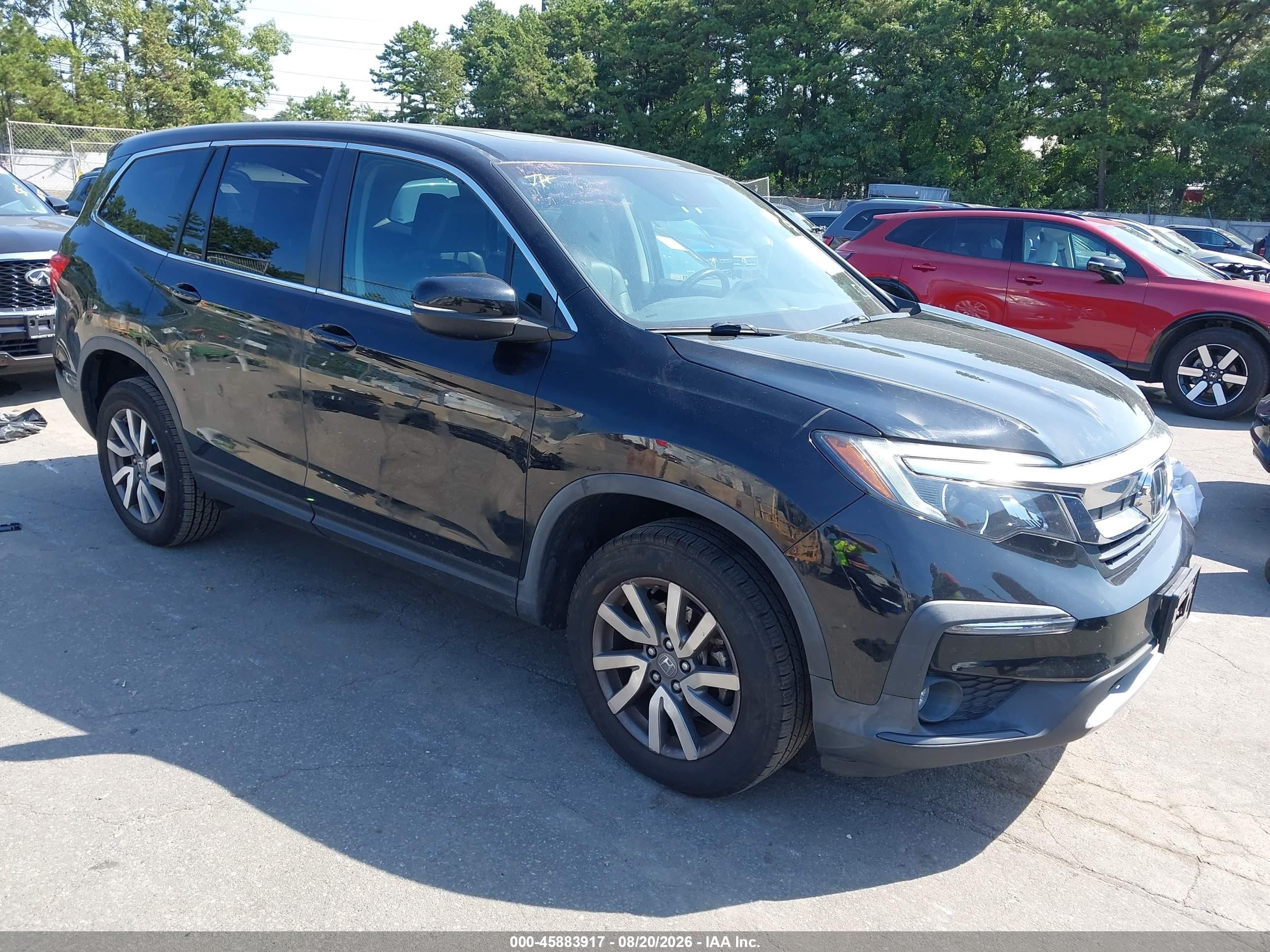 2020 Honda Pilot VIN 5FNYF6H5XLB033601 — IAAI salvage auction photo