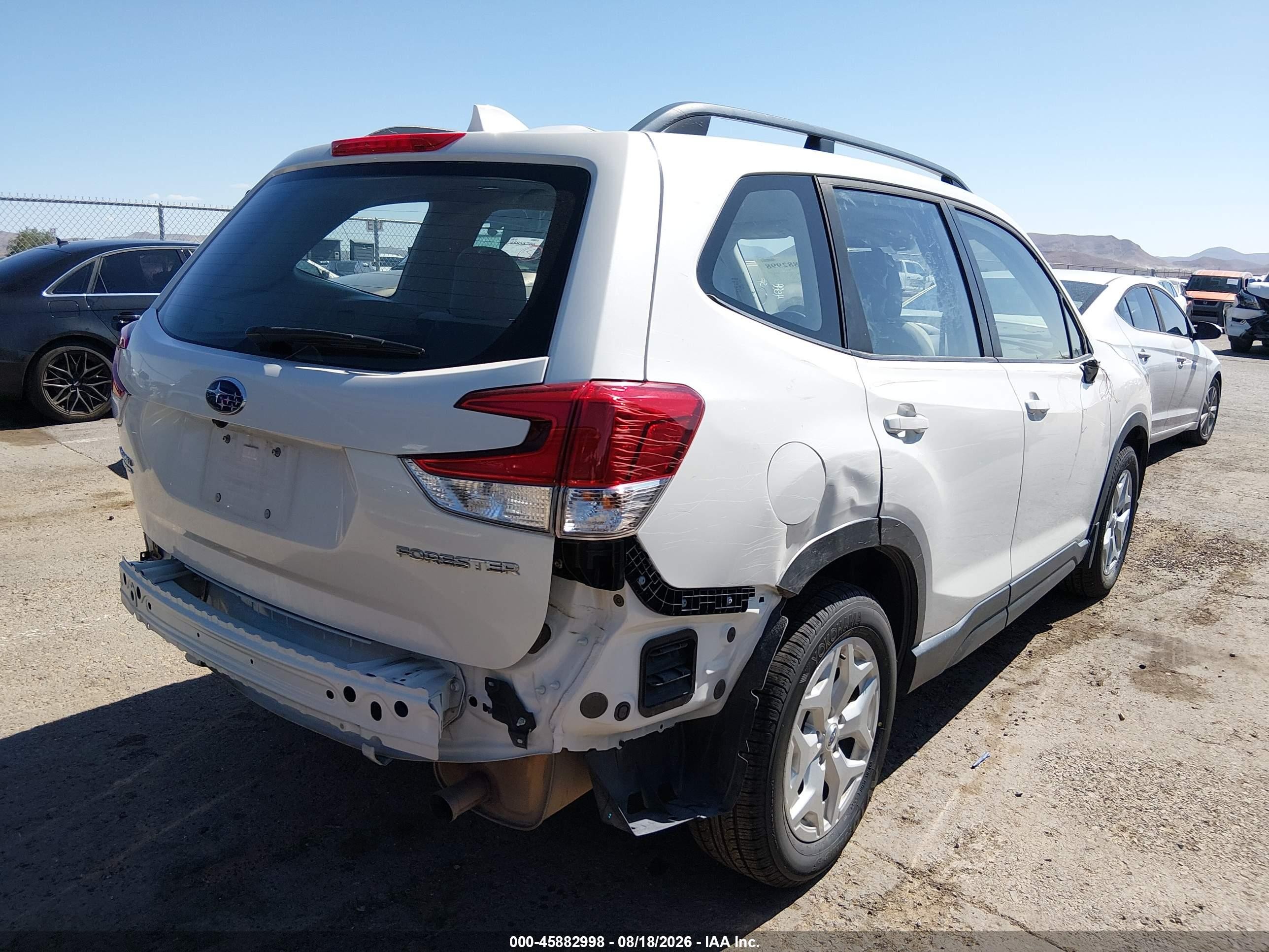 2020 Subaru Forester VIN JF2SKADC5LH478631 IAAI salvage auction — Rear End, Original (Texas), sold $7,100 on 2026-09-14 (photo 6)