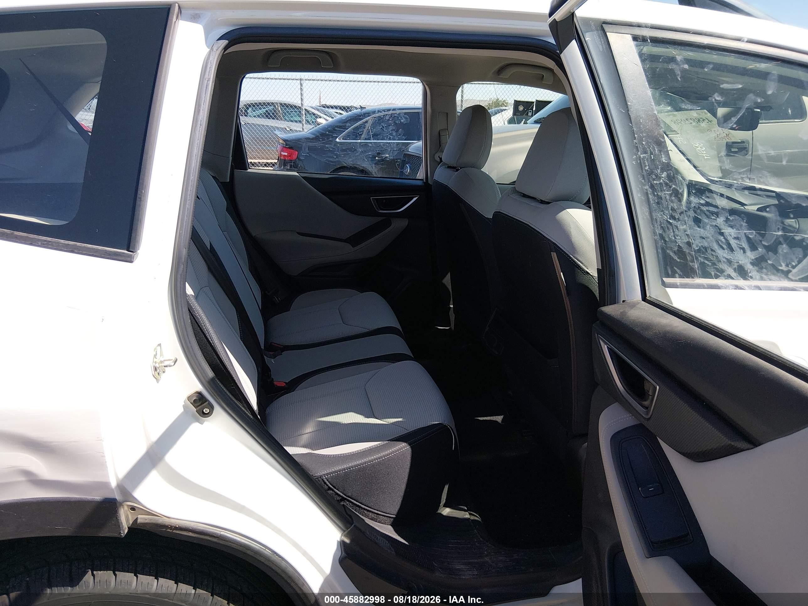 2020 Subaru Forester VIN JF2SKADC5LH478631 IAAI salvage auction — Rear End, Original (Texas), sold $7,100 on 2026-09-14 (photo 8)