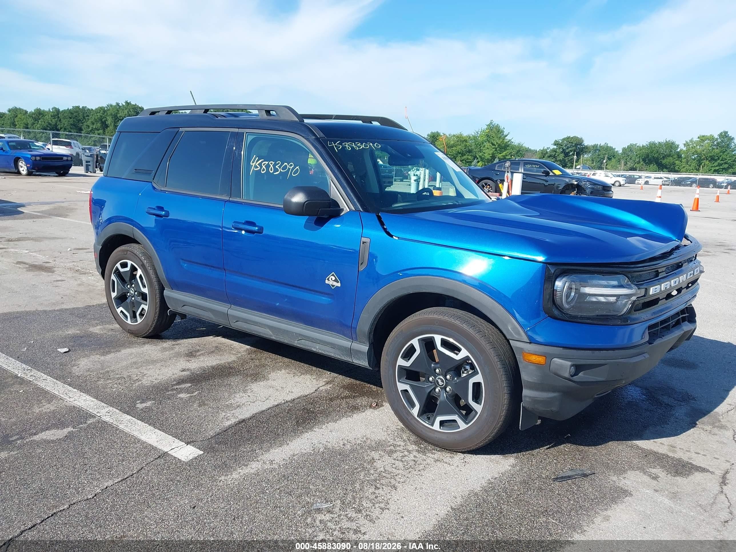 2023 Ford Bronco Sport VIN 3FMCR9C61PRD38472 — IAAI salvage auction photo
