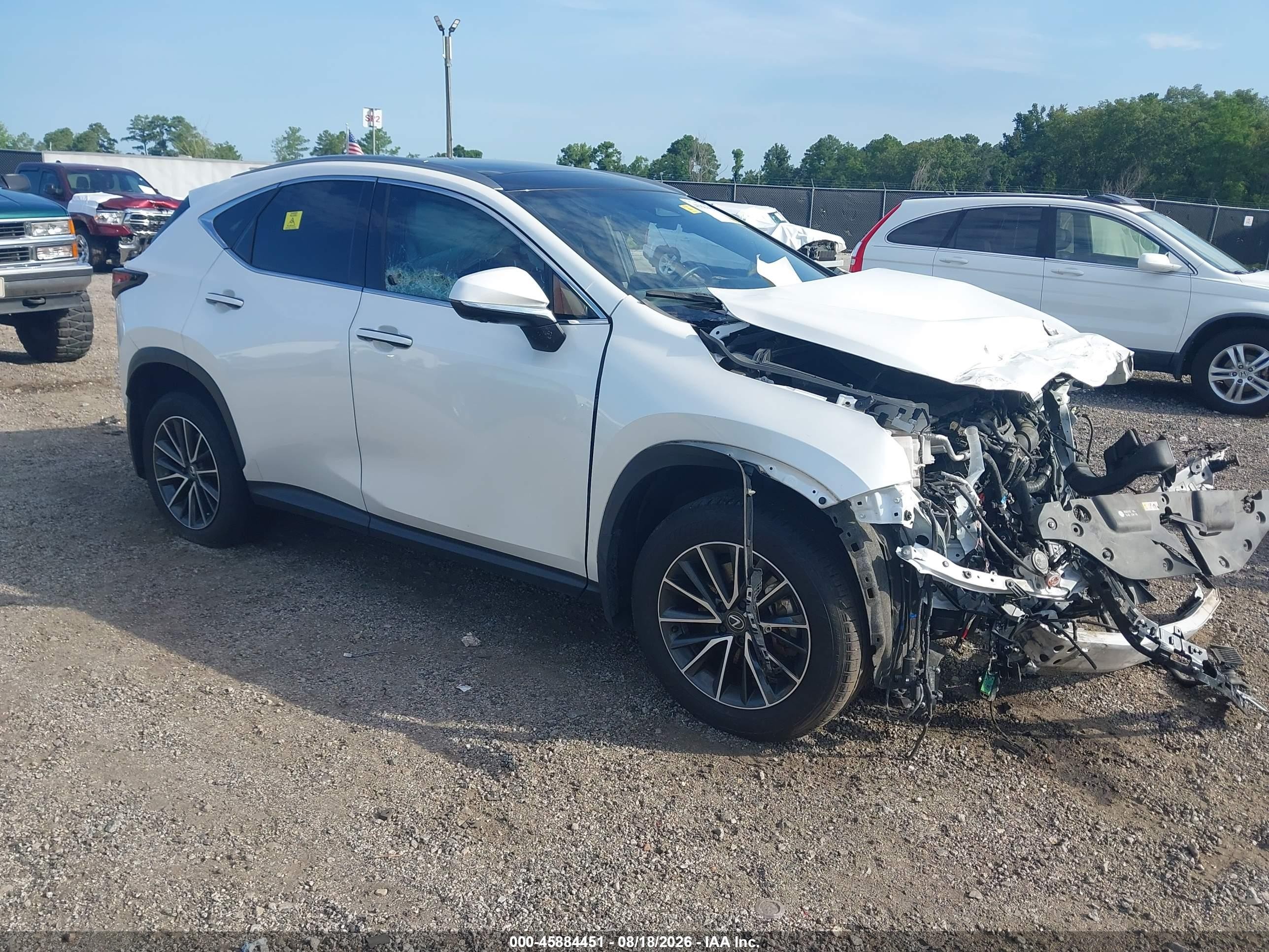 2024 Lexus NX 350h VIN JTJHKCEZ1R2017684 — IAAI salvage auction photo