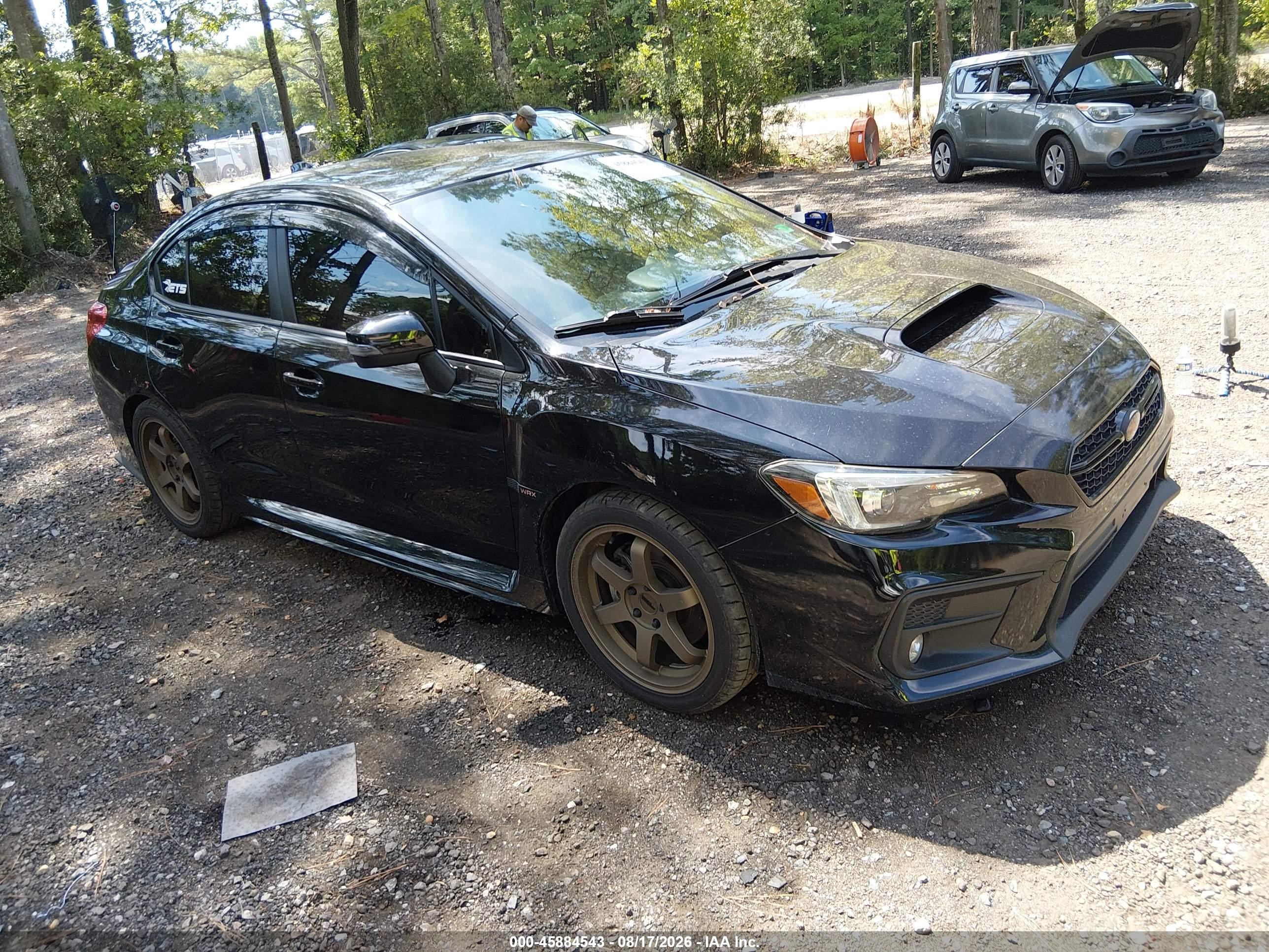 2021 Subaru WRX VIN JF1VA1J69M9800282 — IAAI salvage auction photo