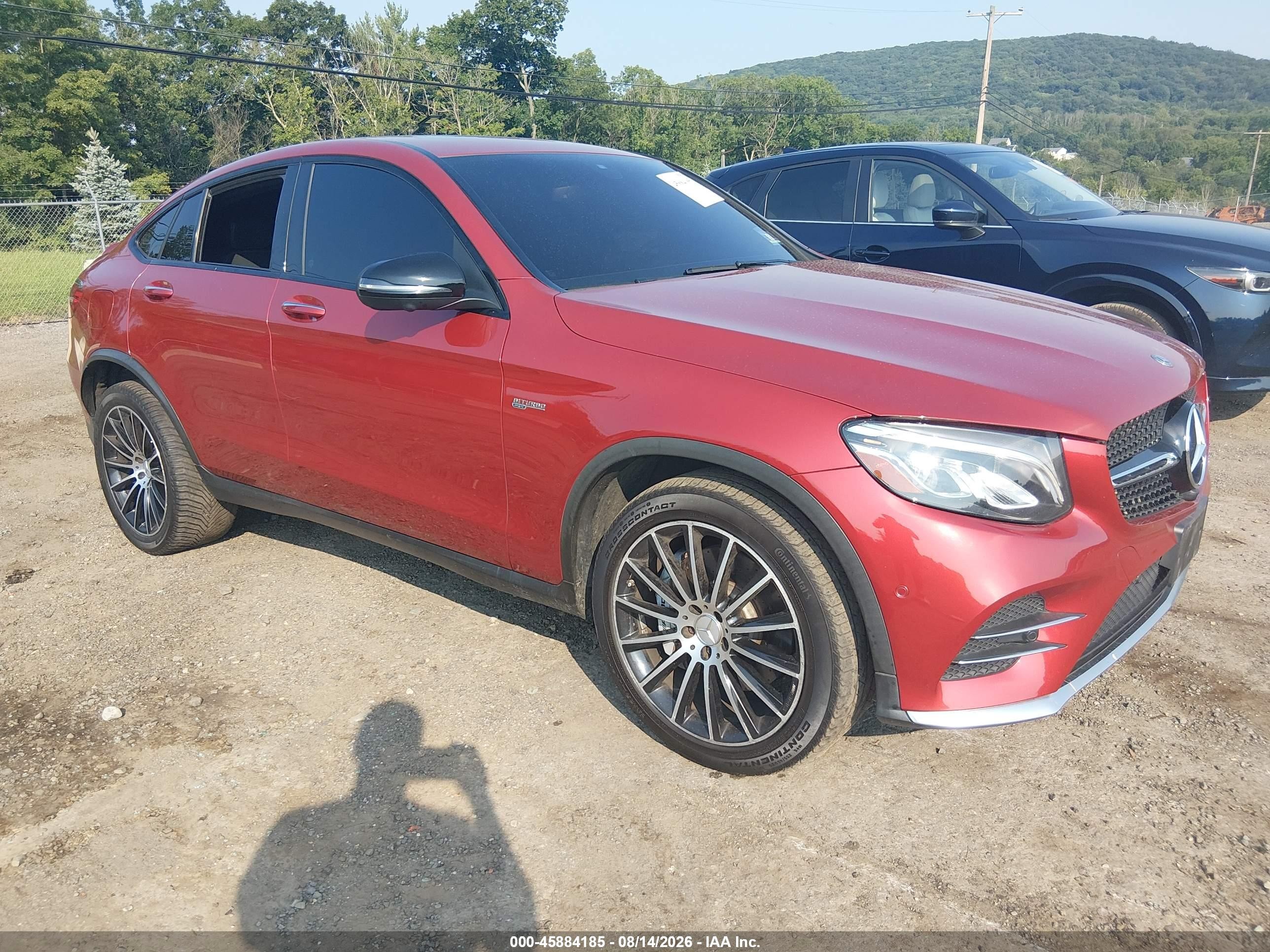 2018 Mercedes-Benz GLC-Class VIN WDC0J6EB9JF399106 — IAAI salvage auction photo