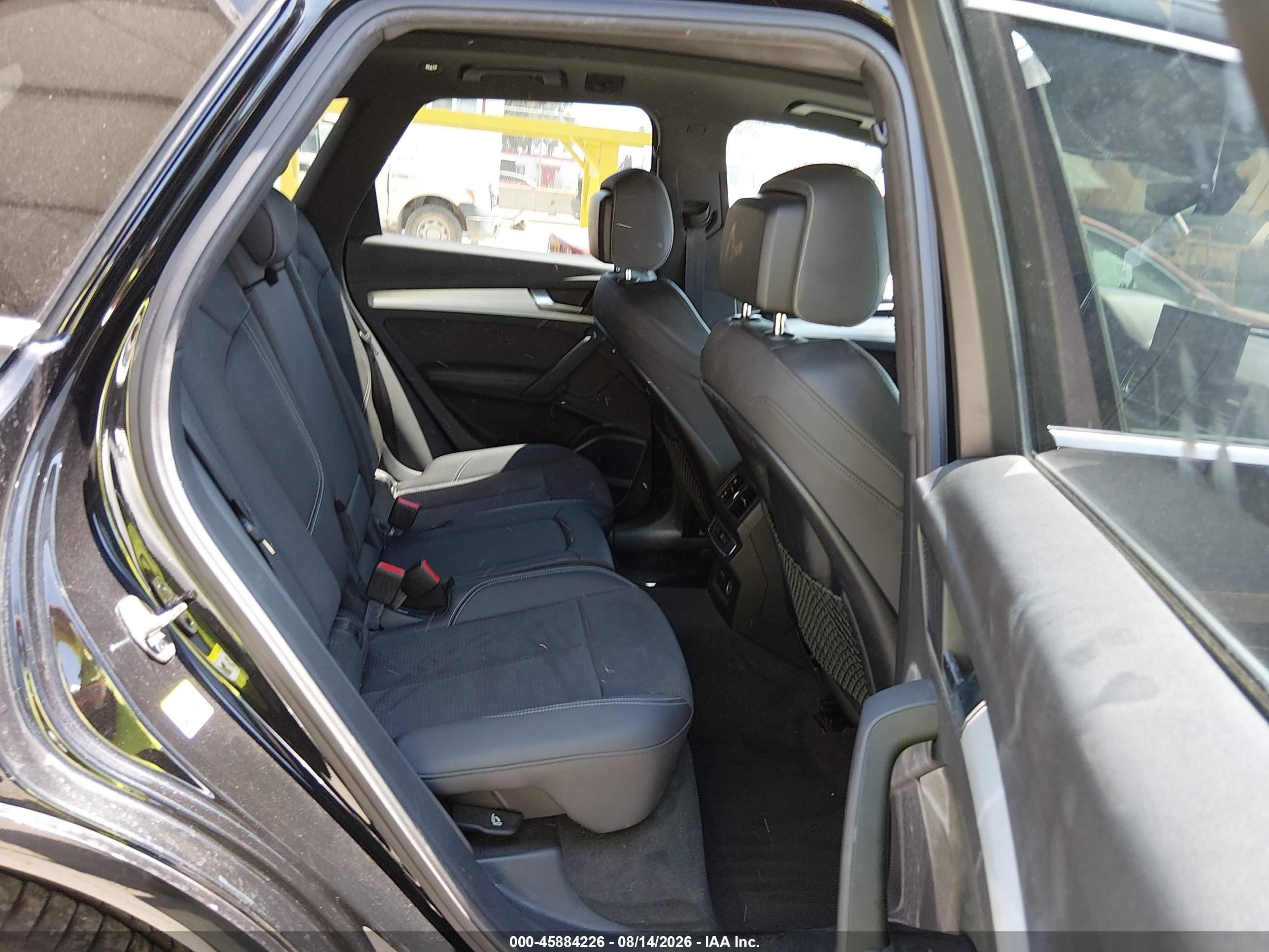 2021 Audi Q5 VIN WA1E2AFY9M2045459 IAAI salvage auction — Rear End, Salvage (California), sold $10,600 on 2026-09-11 (photo 8)