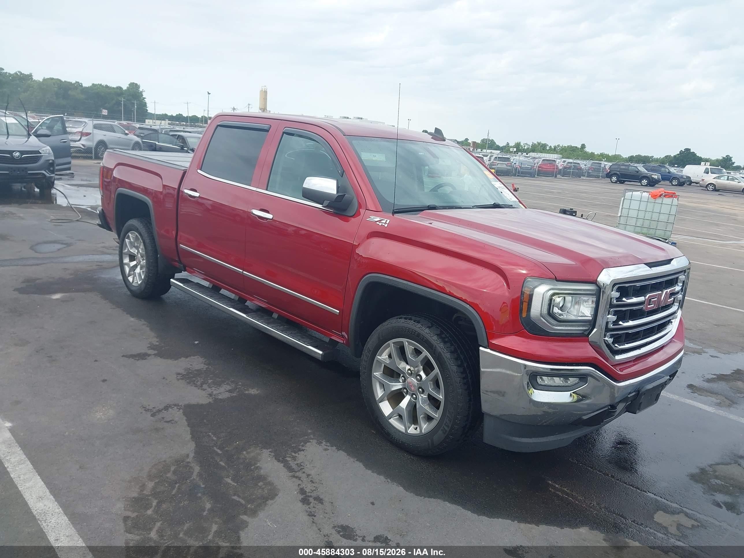2018 GMC Sierra 1500 VIN 3GTU2NEC1JG280004 — IAAI salvage auction photo