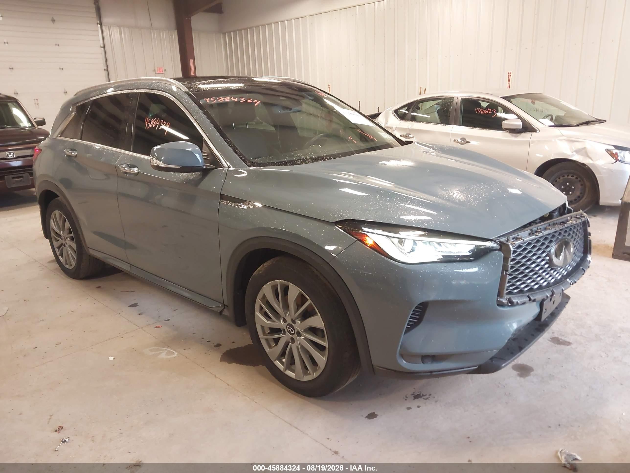 2023 Infiniti QX50 VIN 3PCAJ5BBXPF103371 — IAAI salvage auction photo