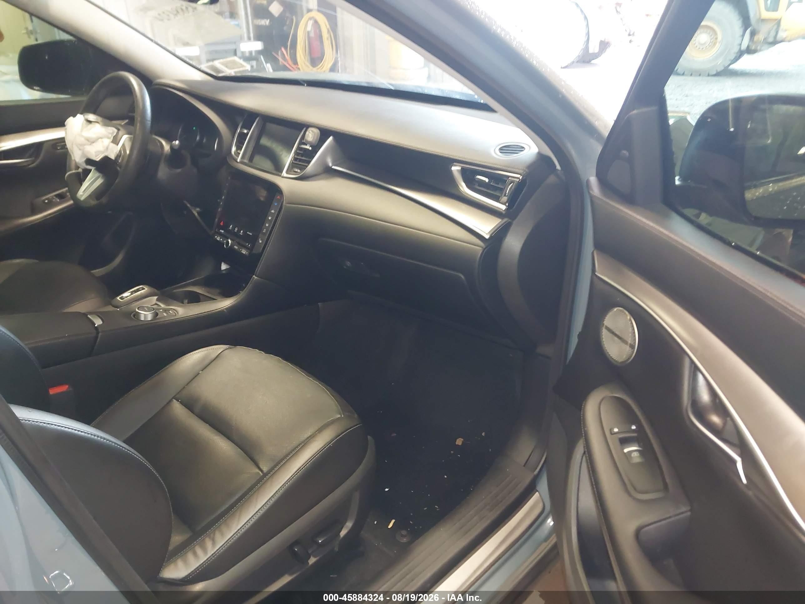 2023 Infiniti QX50 VIN 3PCAJ5BBXPF103371 IAAI salvage auction — Front End, Mv-907A (New York), sold $7,400 on 2026-09-25 (photo 5)
