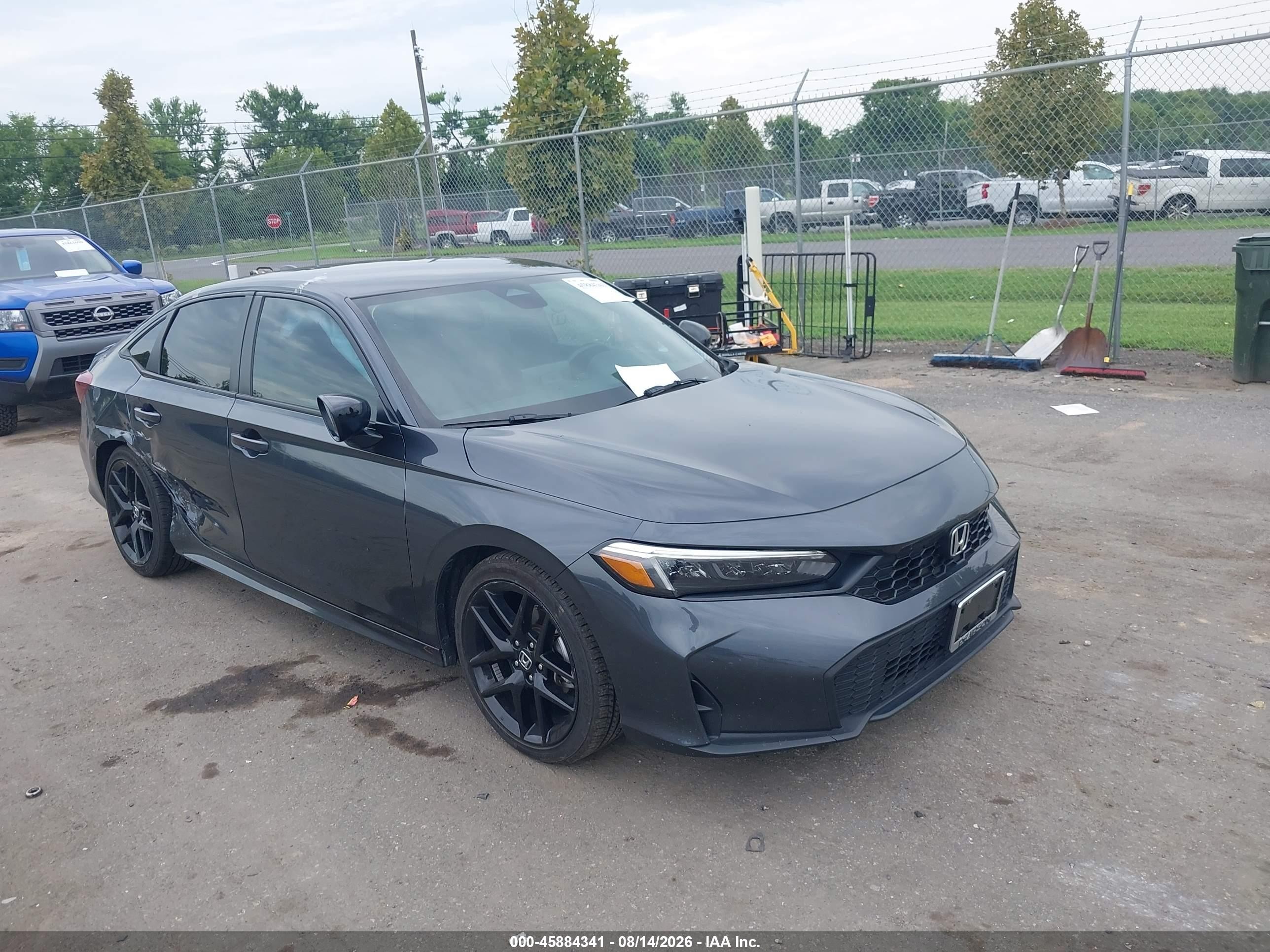 2025 Honda Civic VIN 2HGFE2F56SH565671 — IAAI salvage auction photo