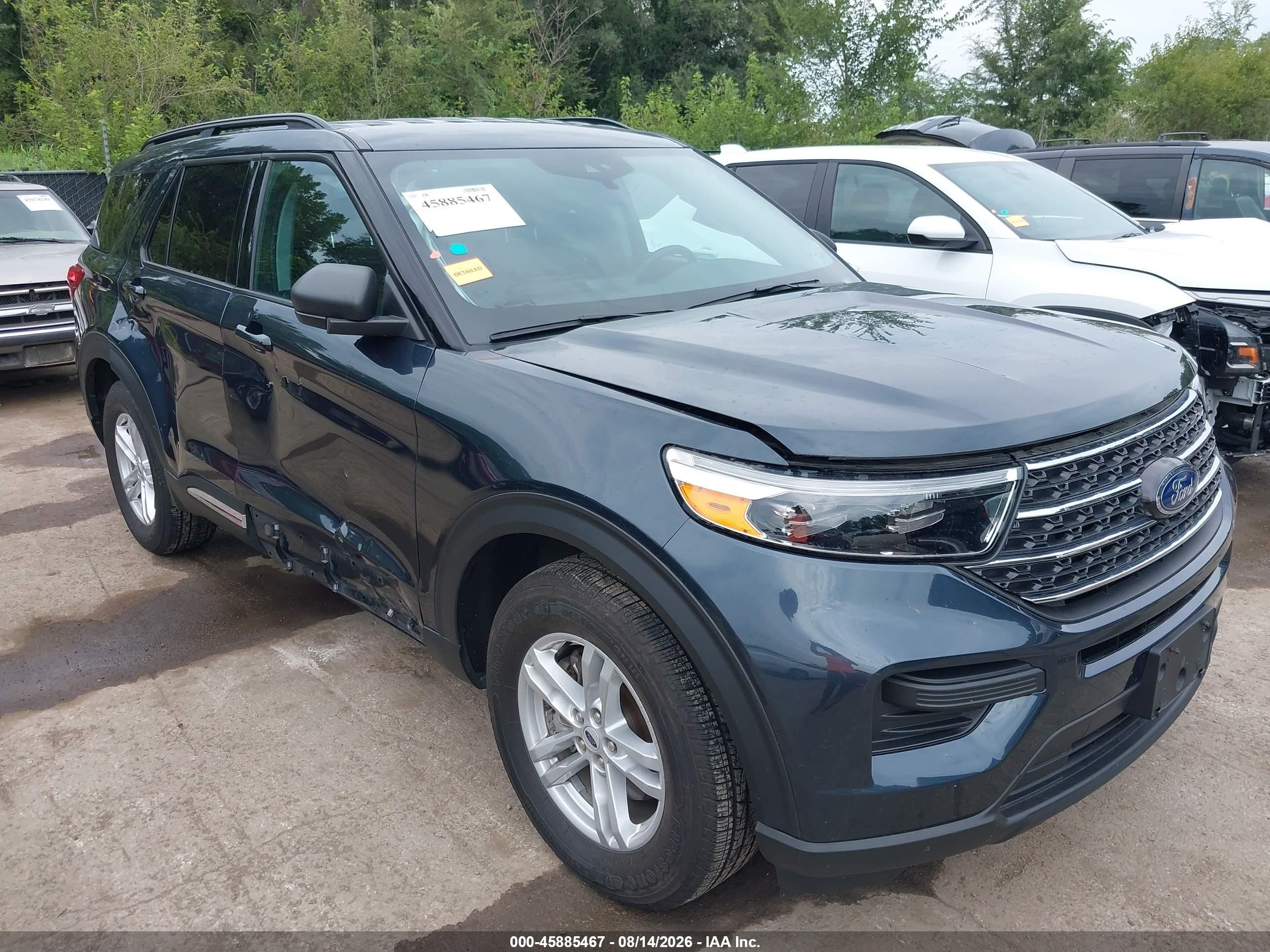2023 Ford Explorer VIN 1FMSK8DH9PGC05993 — IAAI salvage auction photo