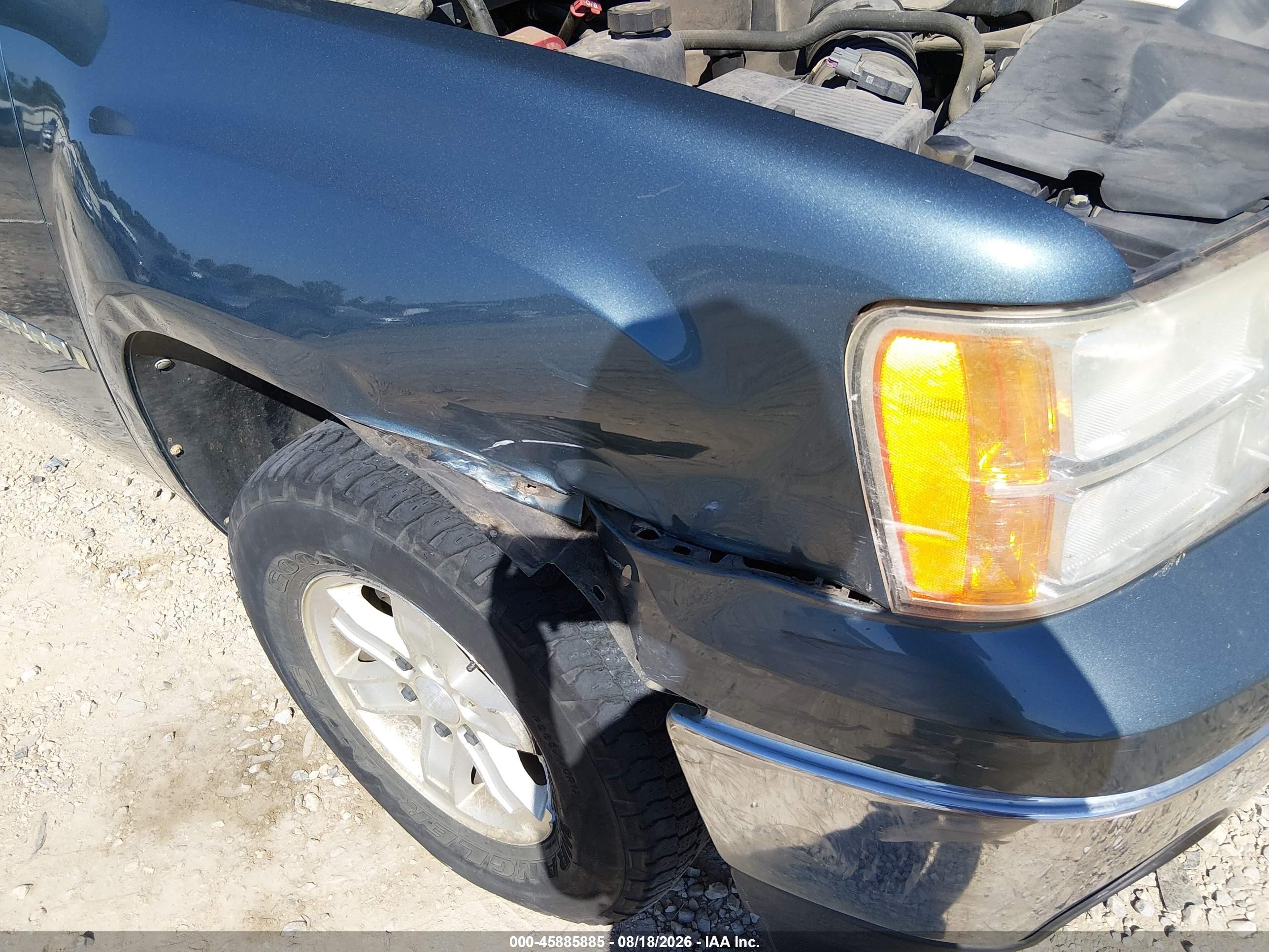 2009 GMC Sierra 1500 VIN 1GTEC29059Z265100 IAAI salvage auction — Side, Clear (Oklahoma), sold $2,900 on 2026-09-25 (photo 6)