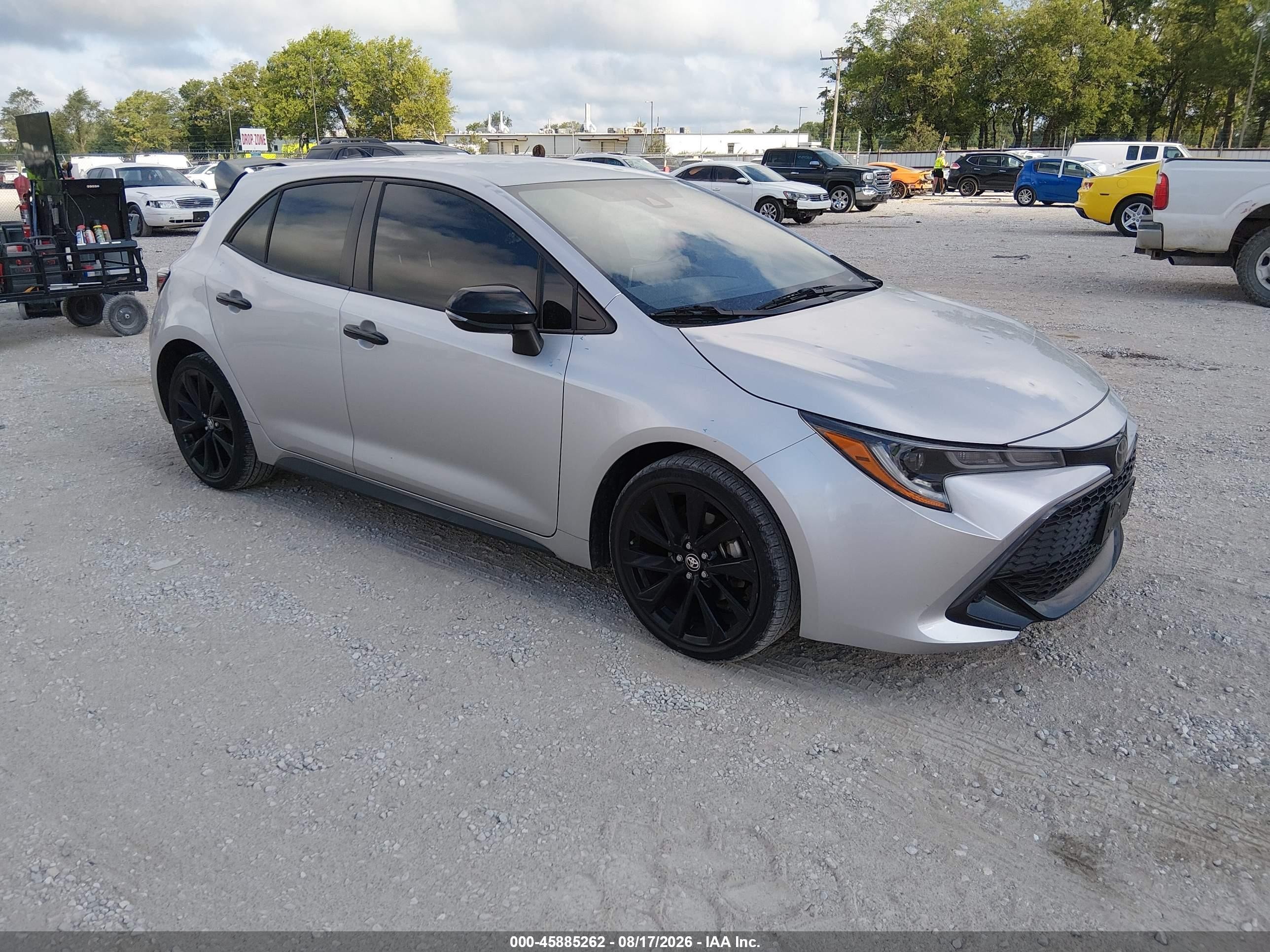 2022 Toyota Corolla VIN JTND4MBE7N3173473 — IAAI salvage auction photo
