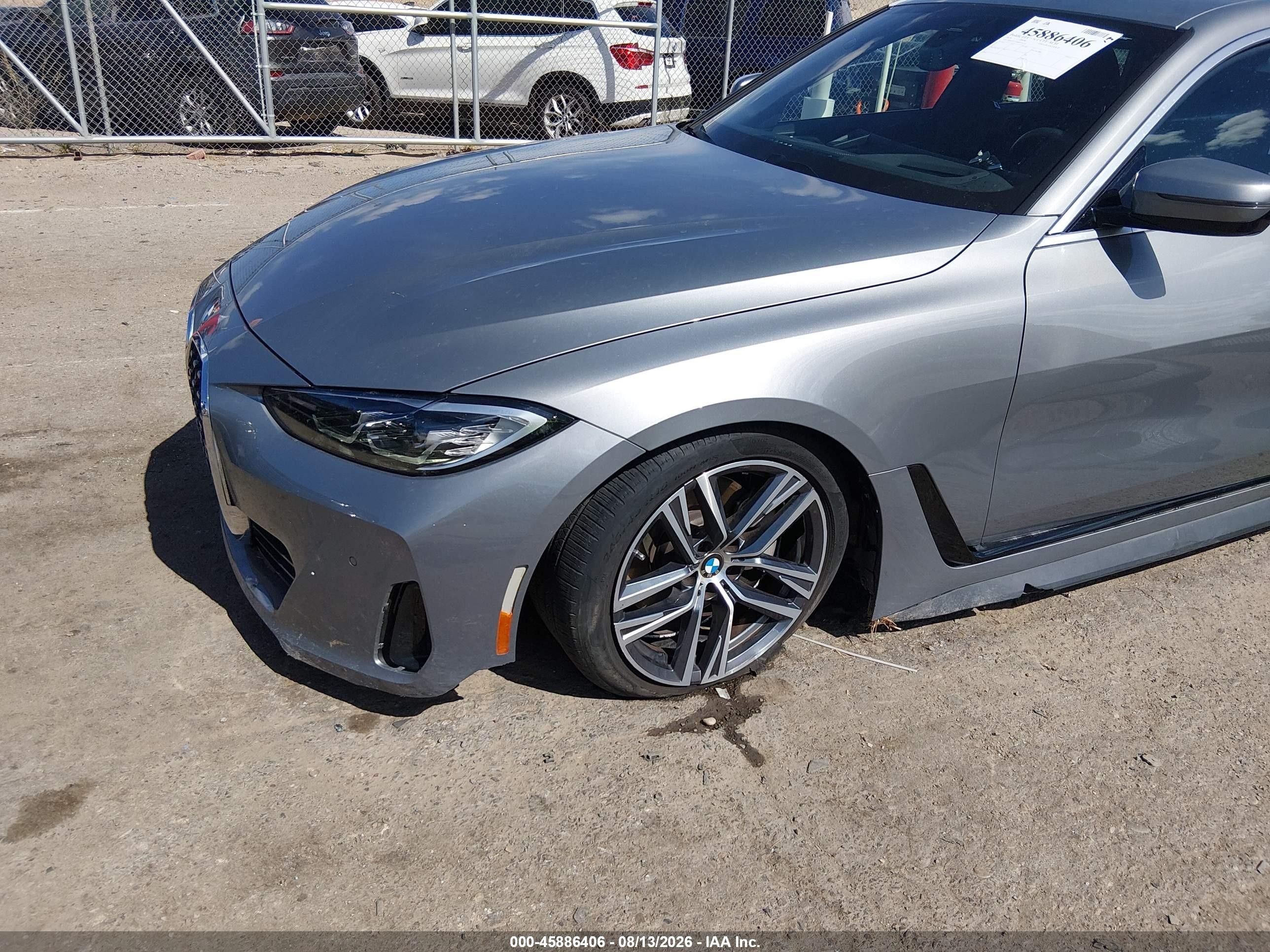 2024 BMW 4er VIN WBA73AV08RFT30352 IAAI salvage auction — Normal Wear, Clear (Oklahoma), sold $15,450 on 2026-08-24 (photo 6)