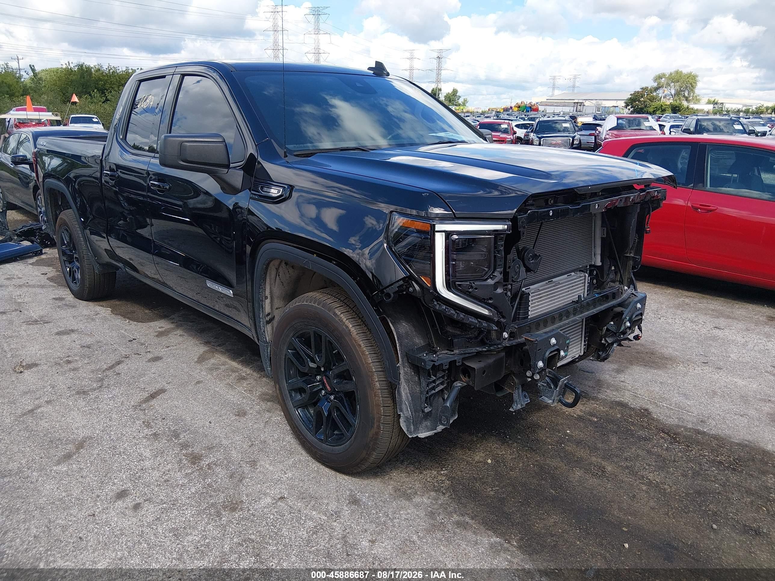 2025 GMC Sierra 1500 VIN 1GTRUCEK4SZ113794 — IAAI salvage auction photo
