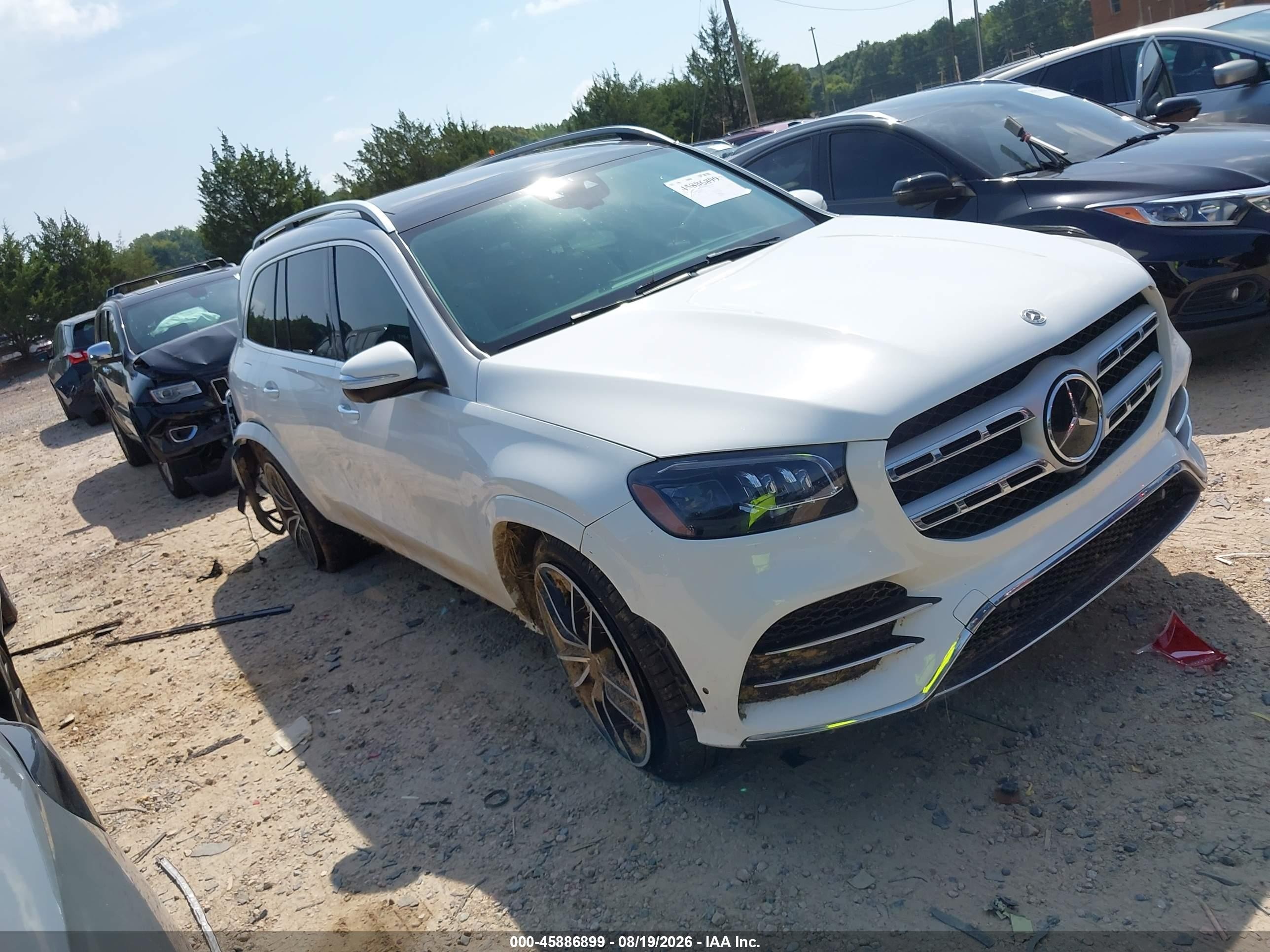 2022 Mercedes-Benz GLS-Class VIN 4JGFF5KE5NA664354 — IAAI salvage auction photo