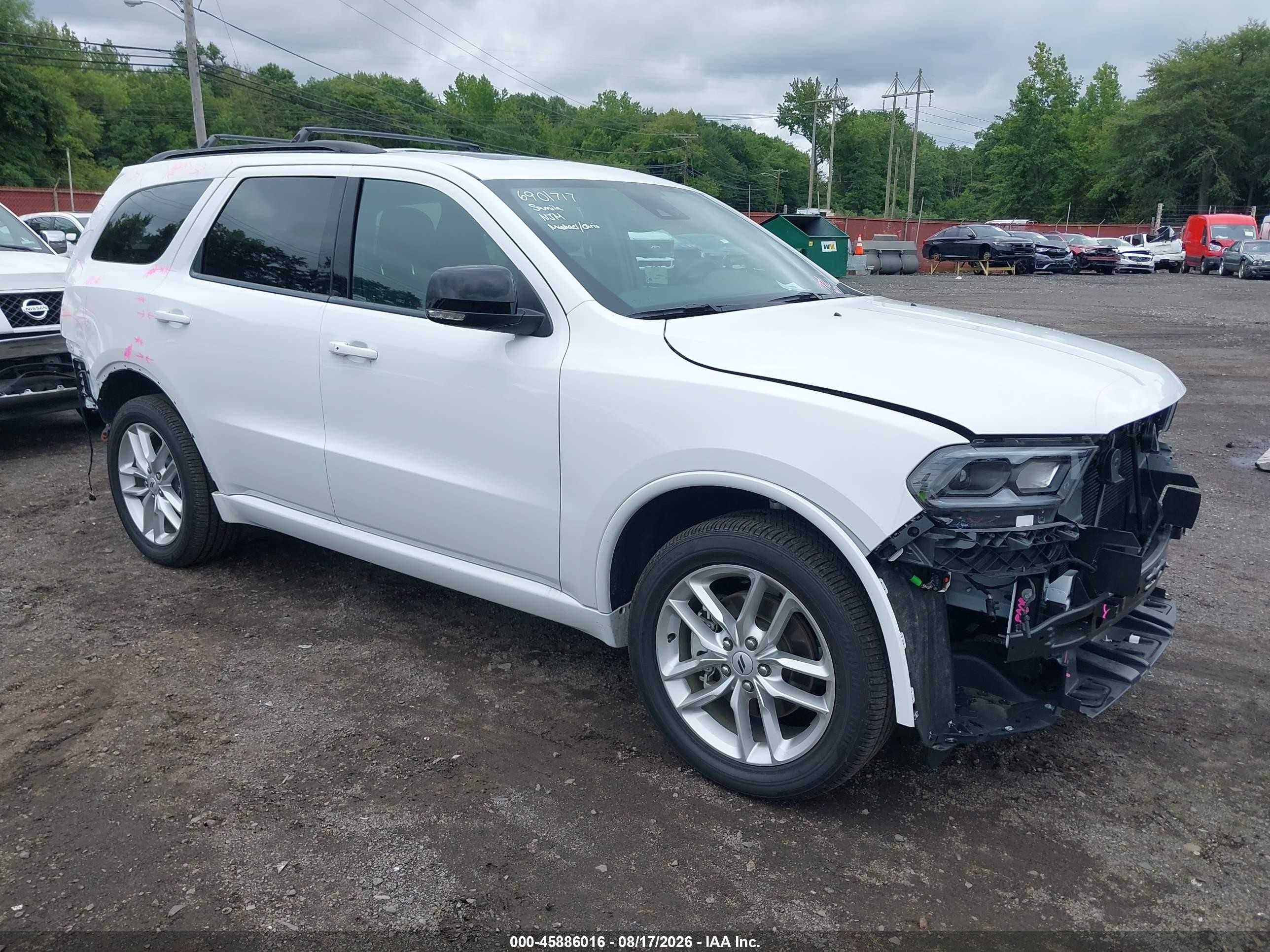 2026 Dodge Durango VIN 1C4RDJDG3TC177735 — IAAI salvage auction photo