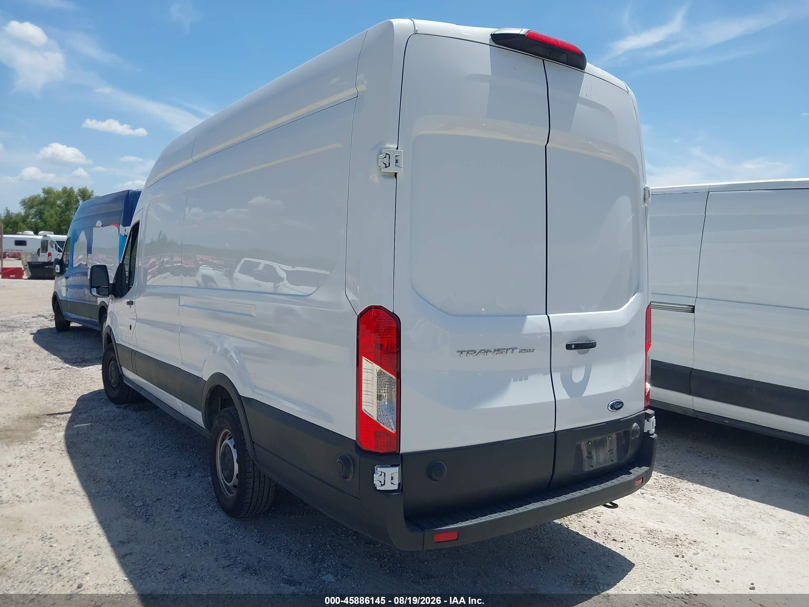 2025 Ford VIN 1FTBR3X82SKB09580 IAAI salvage auction — Front End, Enterprise Vehicles Clear Only (Texas), sold $24,900 on 2026-08-22 (photo 3)