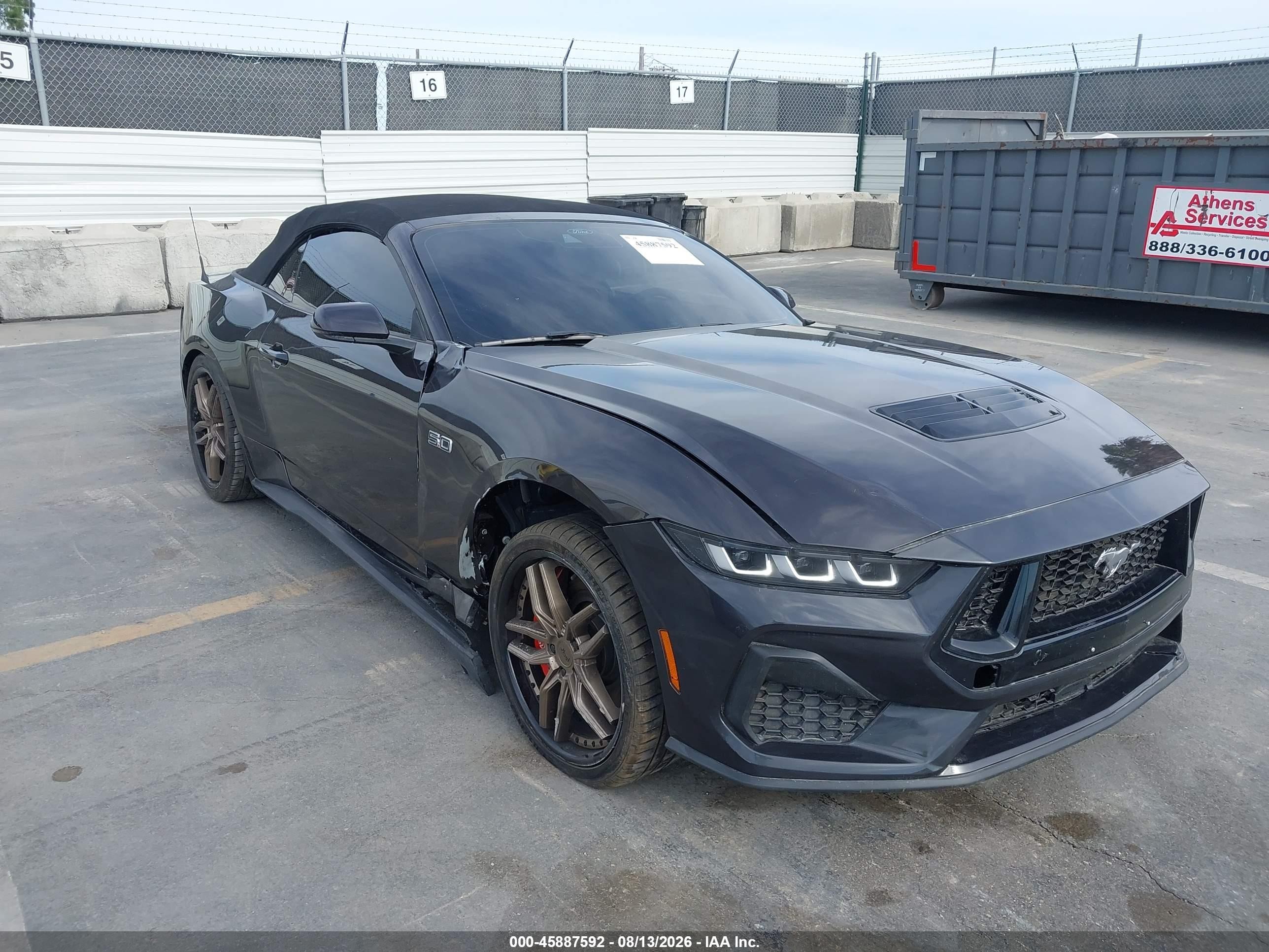 2024 Ford Mustang VIN 1FAGP8FF3R5103097 — IAAI salvage auction photo