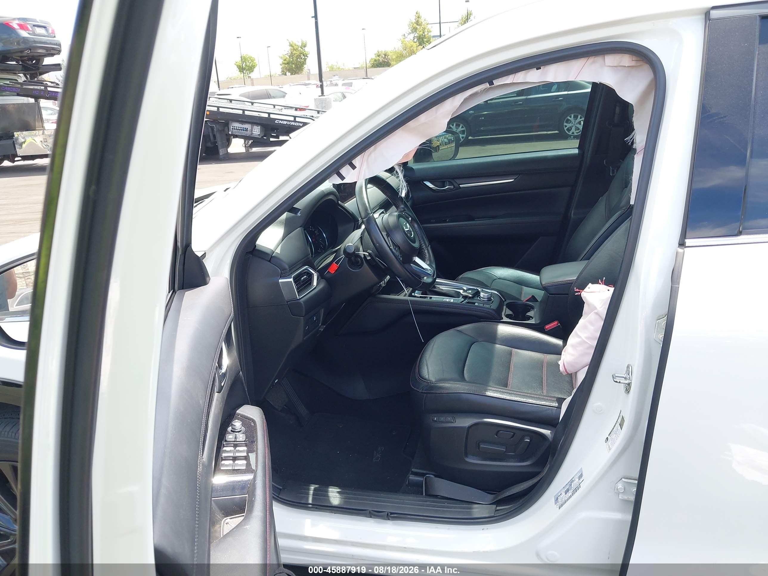 2023 Mazda Cx-5 VIN JM3KFBAY6P0124301 IAAI salvage auction — Rear End, Salvage Certificate (California), sold $7,900 on 2026-09-13 (photo 5)