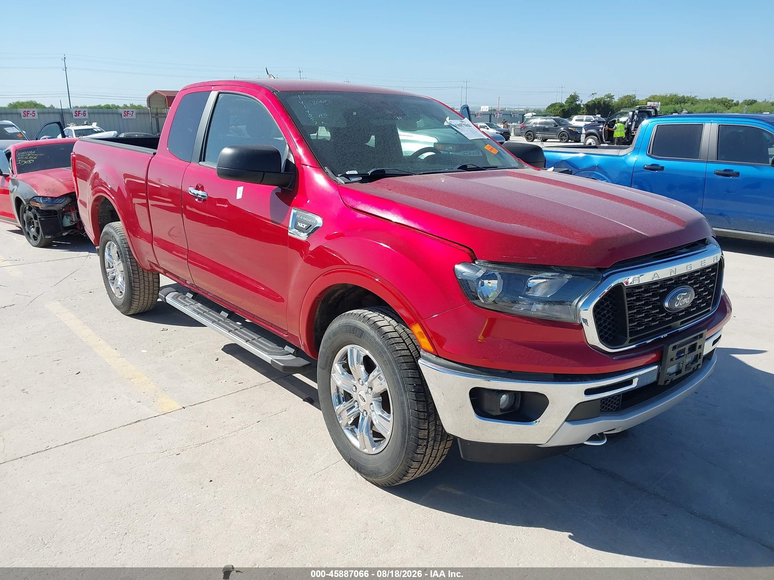 2020 Ford Ranger VIN 1FTER1EH4LLA20240 — IAAI salvage auction photo