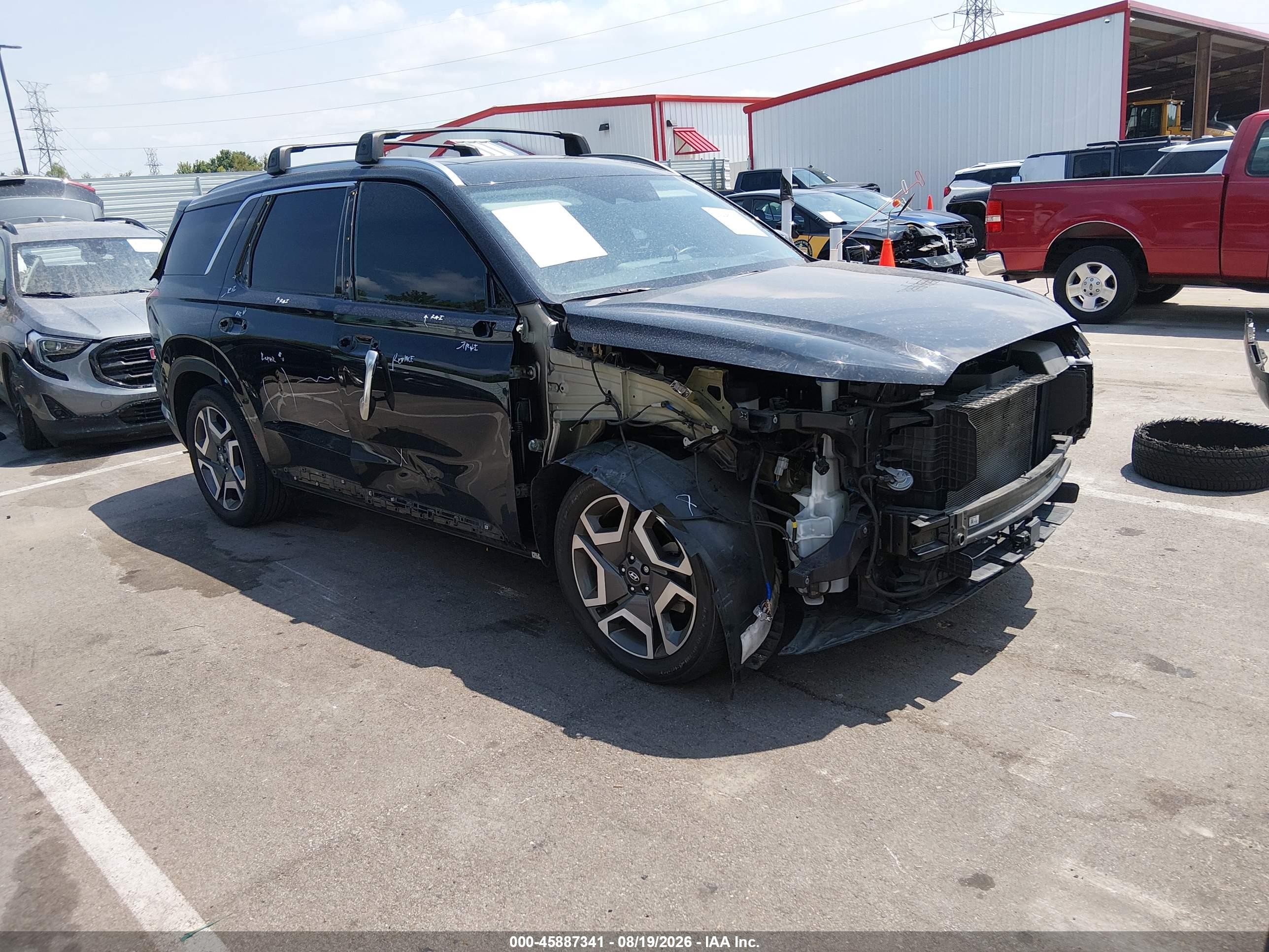 2023 Hyundai Palisade VIN KM8R54GE0PU621772 — IAAI salvage auction photo