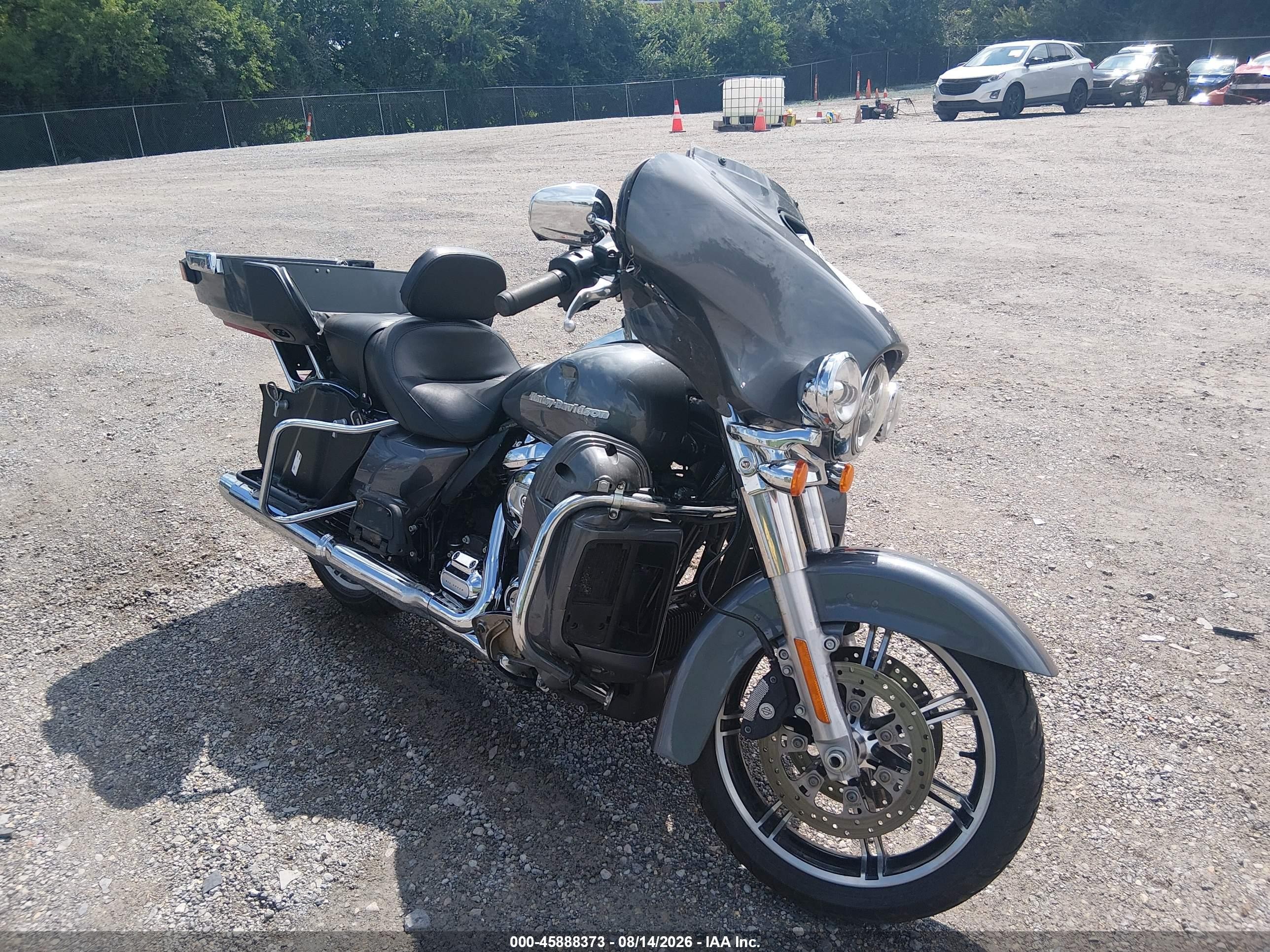 2022 Harley-davidson Electra glide VIN 1HD1KEF18NB656565 IAAI salvage auction — Rear End, Salvage (Ohio), sold $4,600 on 2026-09-02 (photo 1)