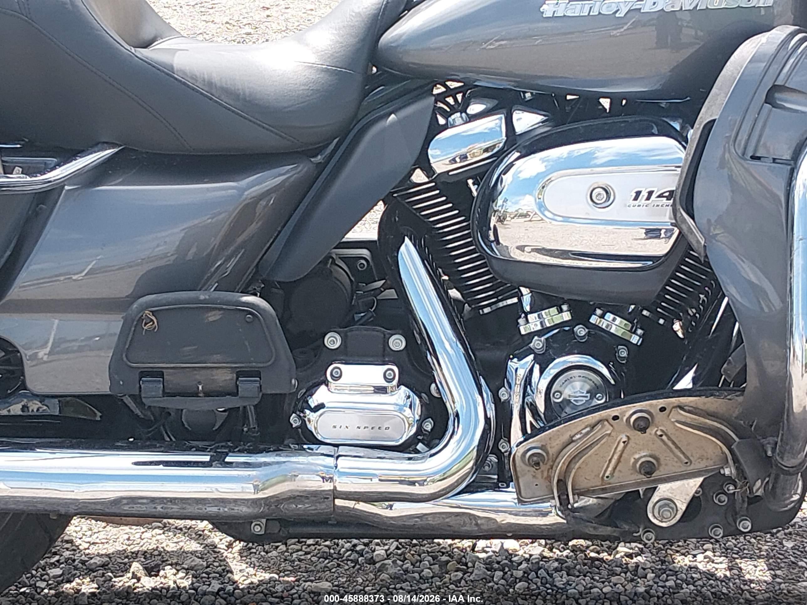 2022 Harley-davidson Electra glide VIN 1HD1KEF18NB656565 IAAI salvage auction — Rear End, Salvage (Ohio), sold $4,600 on 2026-09-02 (photo 8)