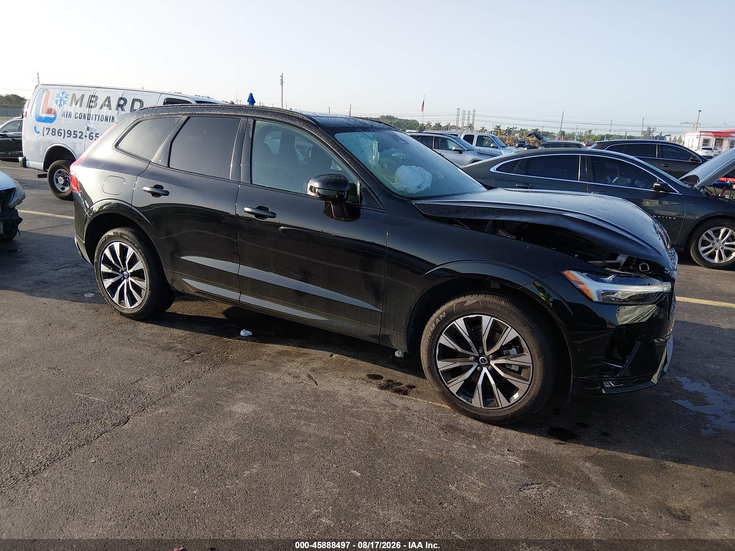 2024 Volvo XC60 VIN YV4L12RL2R1831684 — IAAI salvage auction photo