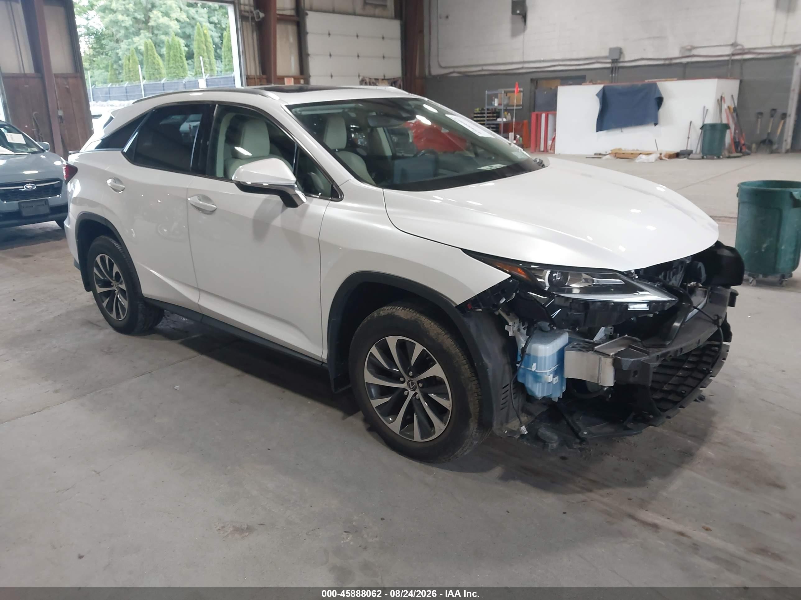 2022 Lexus RX 350 VIN 2T2HZMDA9NC314063 — IAAI salvage auction photo