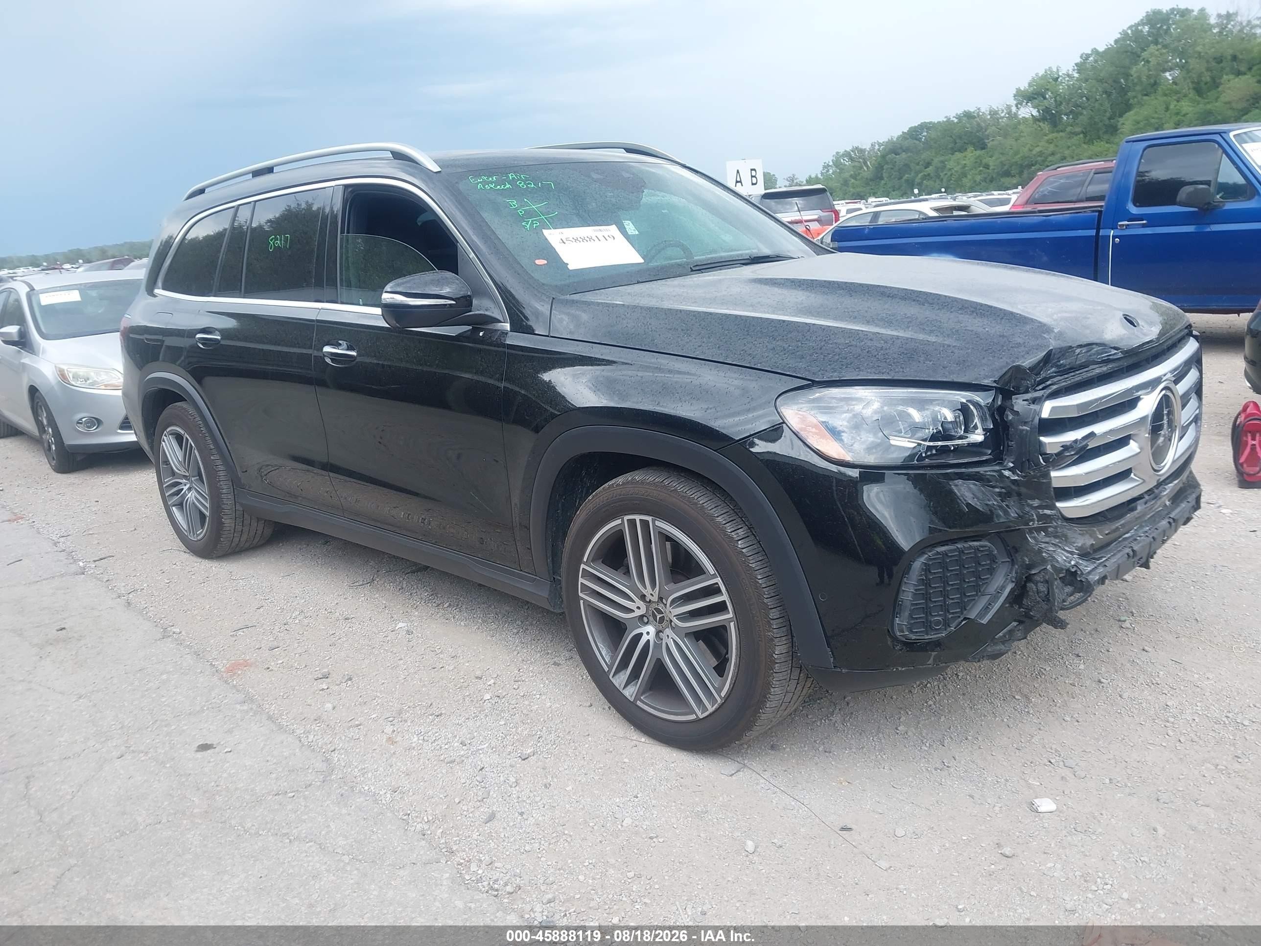 2025 Mercedes-Benz GLS-Class VIN 4JGFF5KE5SB404011 — IAAI salvage auction photo
