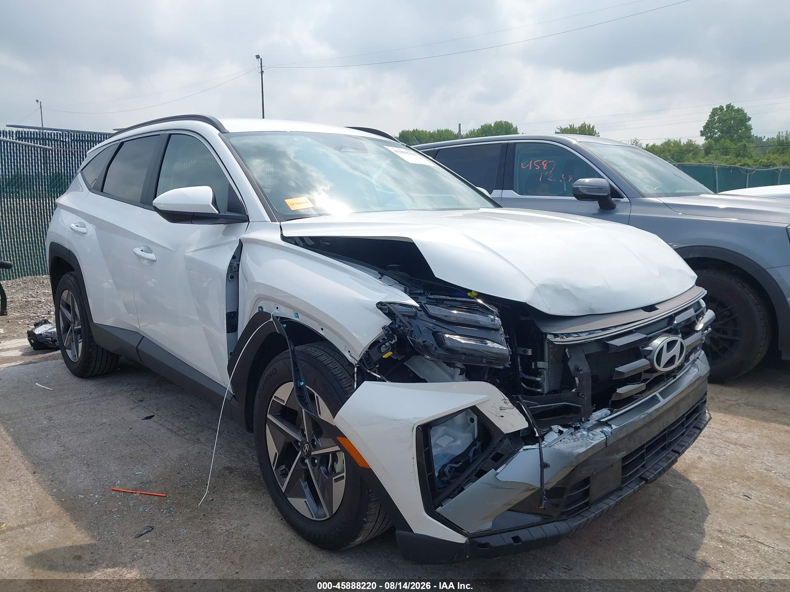 2025 Hyundai Tucson VIN 5NMJBCDE6SH502195 — IAAI salvage auction photo