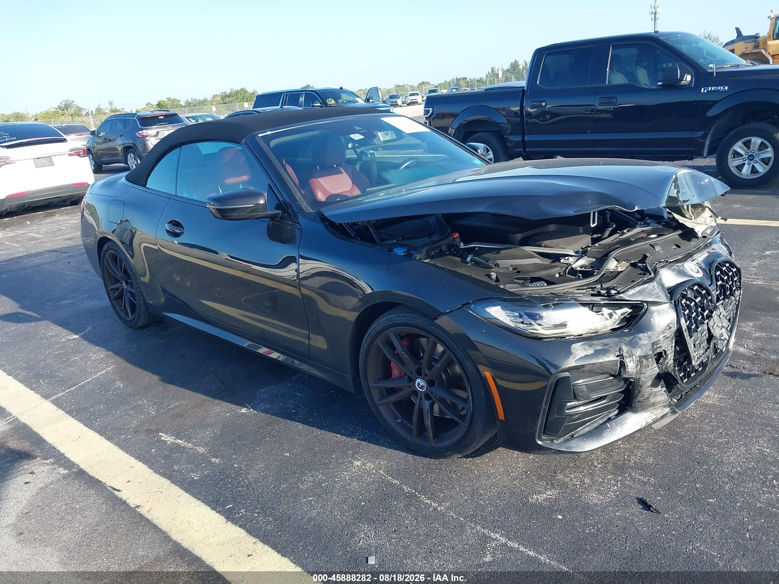 2022 BMW 4 Series VIN WBA23AT05NCK34770 — IAAI salvage auction photo