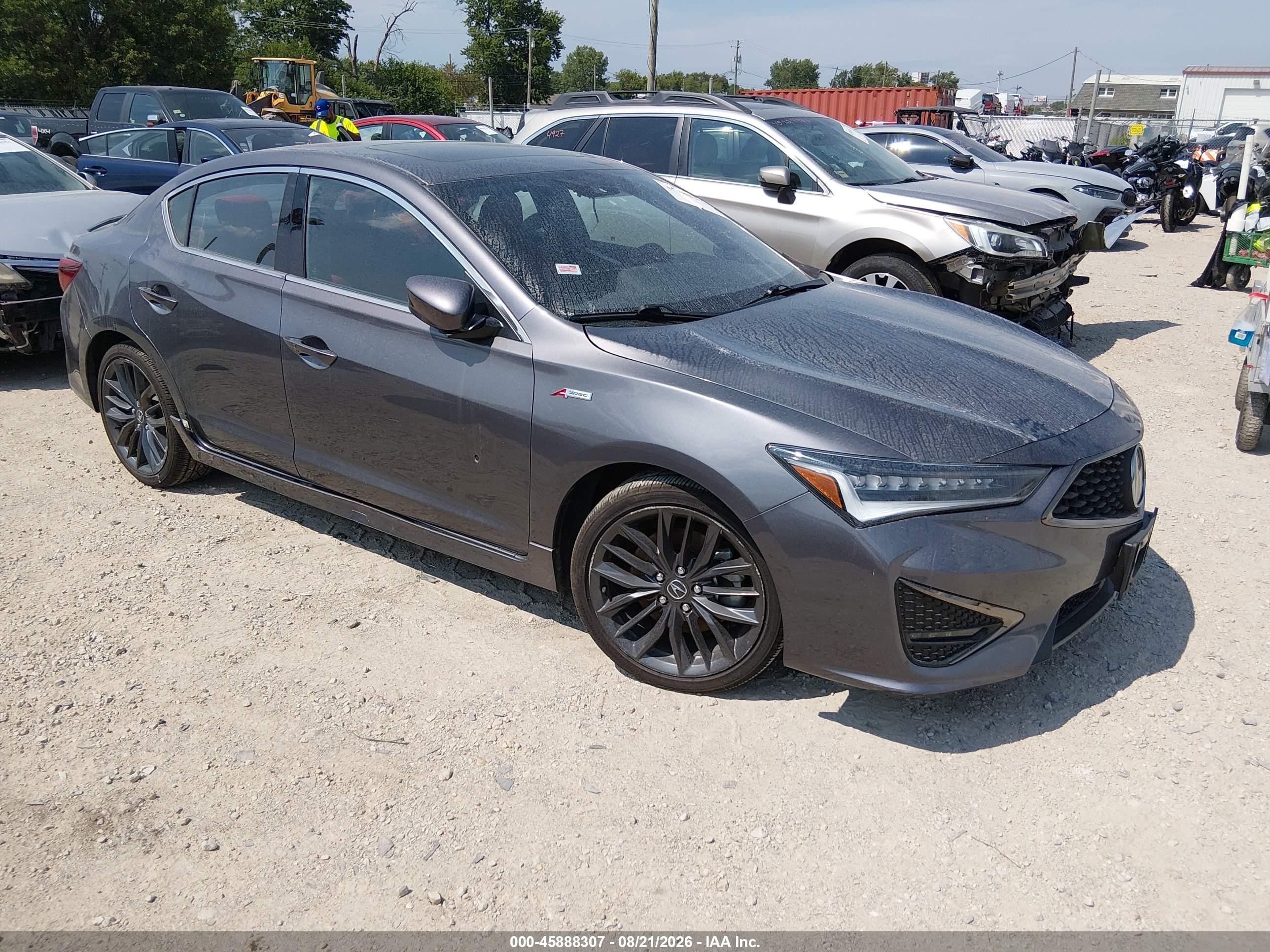 2019 Acura ILX VIN 19UDE2F81KA006982 — IAAI salvage auction photo