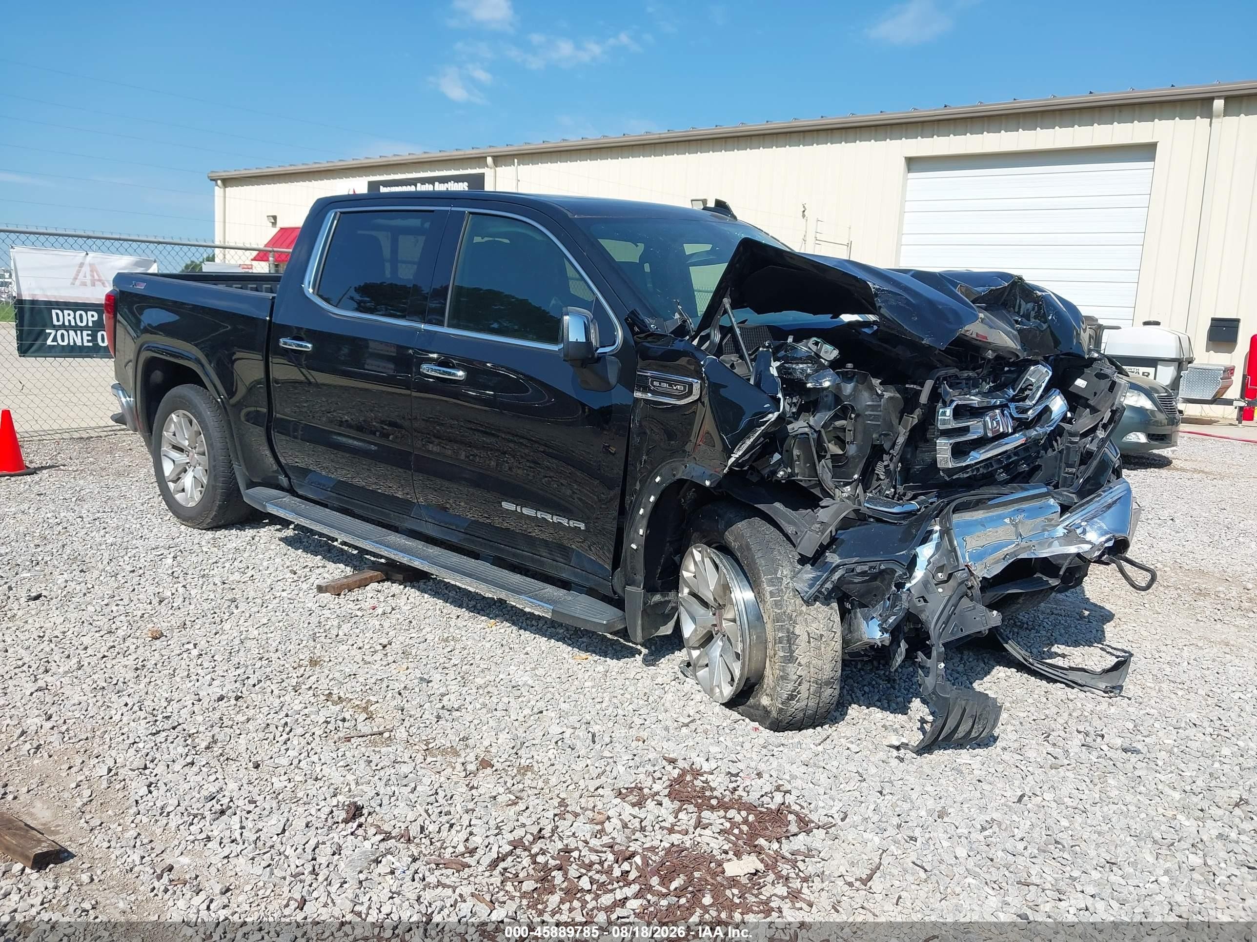 2022 GMC Sierra 1500 Limited VIN 3GTU9DED4NG157401 — IAAI salvage auction photo