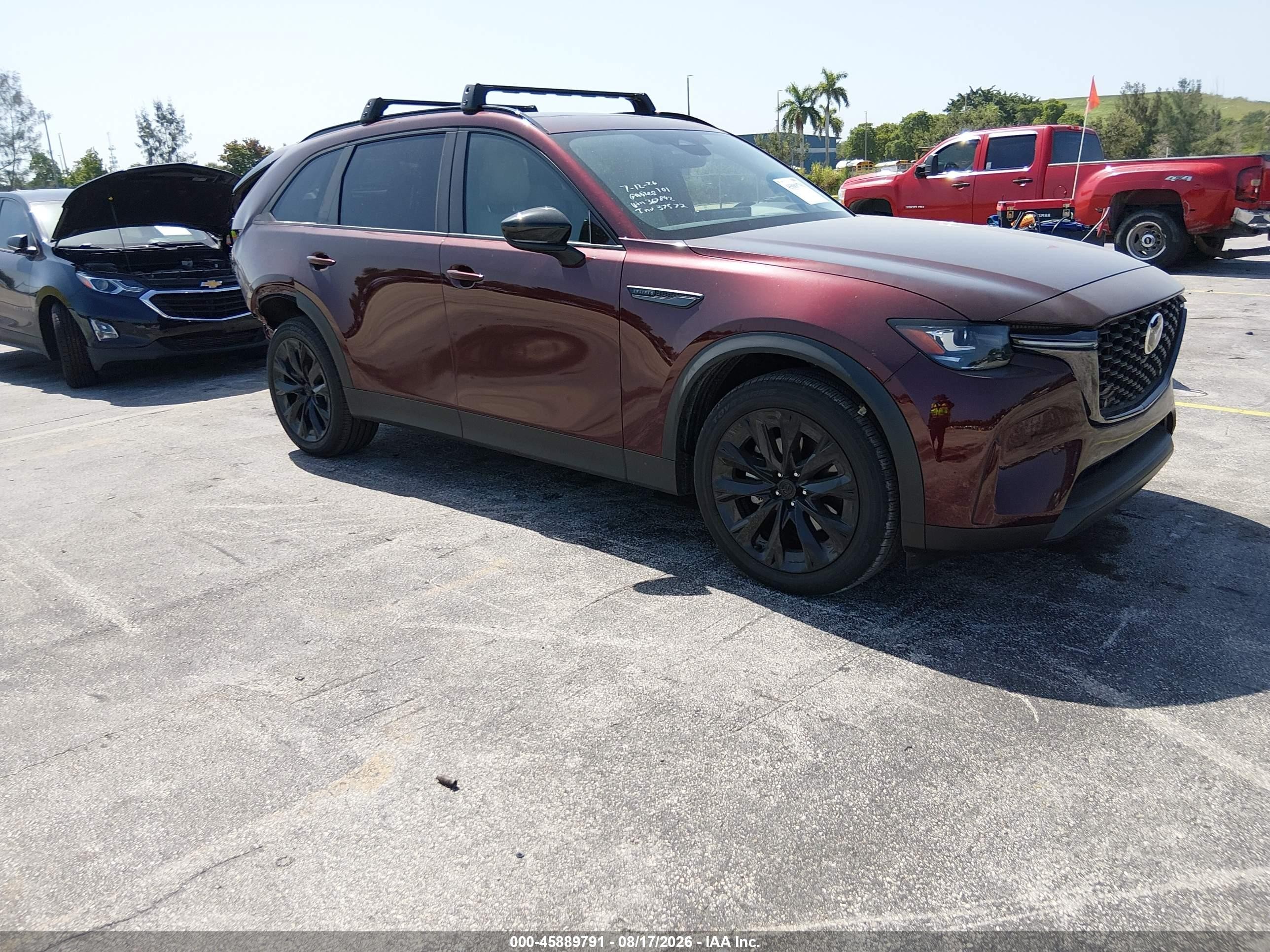 2026 Mazda CX-90 VIN JM3KKCHD4T1367842 — IAAI salvage auction photo
