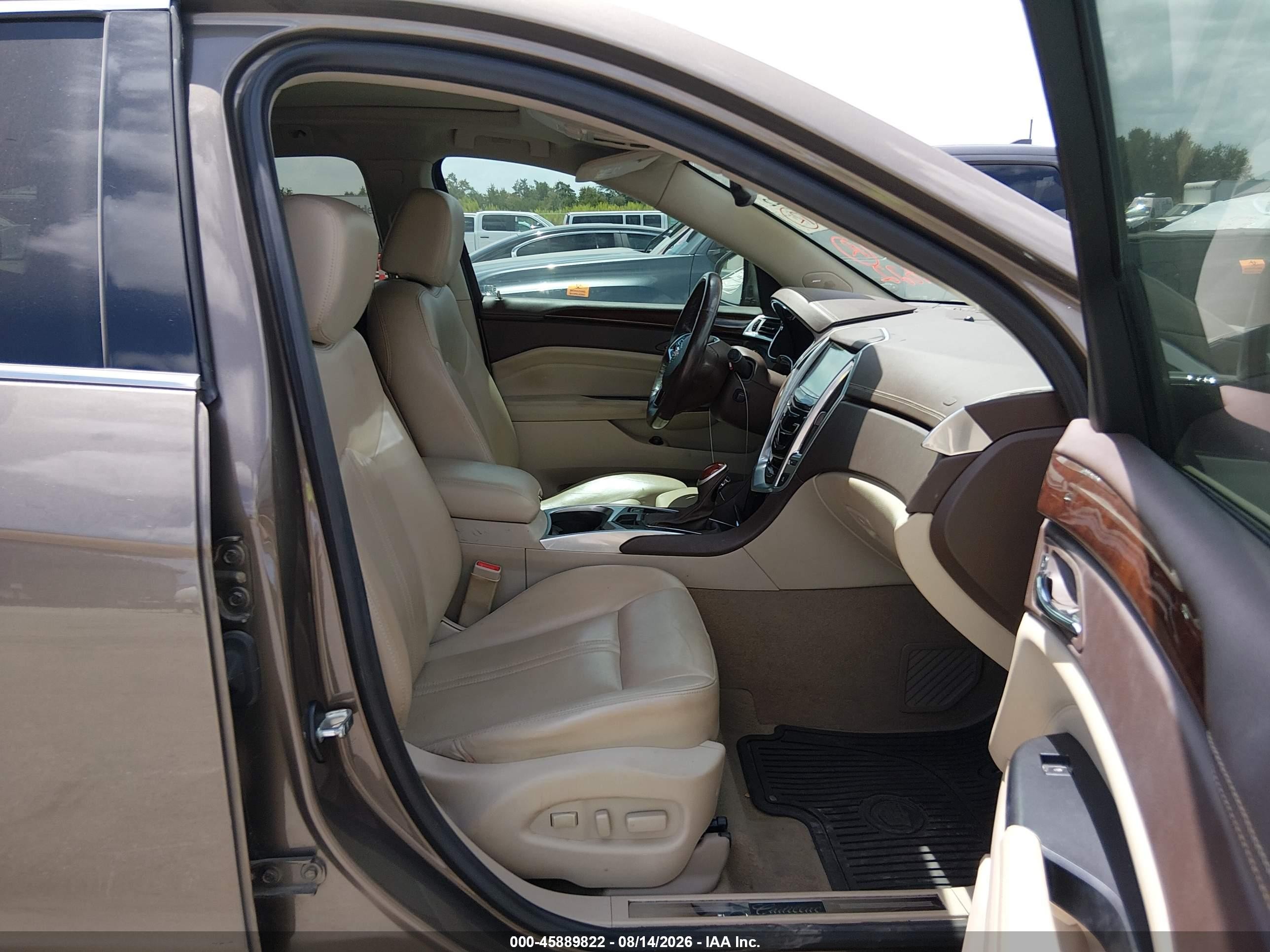 2014 Cadillac SRX VIN 3GYFNDE3XES593091 IAAI salvage auction — Unknown, Original (Texas), sold $1,900 on 2026-09-19 (photo 5)
