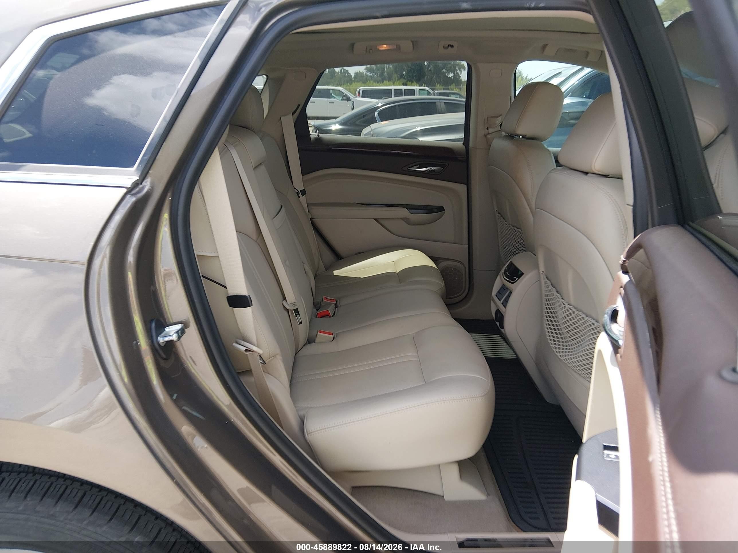 2014 Cadillac SRX VIN 3GYFNDE3XES593091 IAAI salvage auction — Unknown, Original (Texas), sold $1,900 on 2026-09-19 (photo 8)
