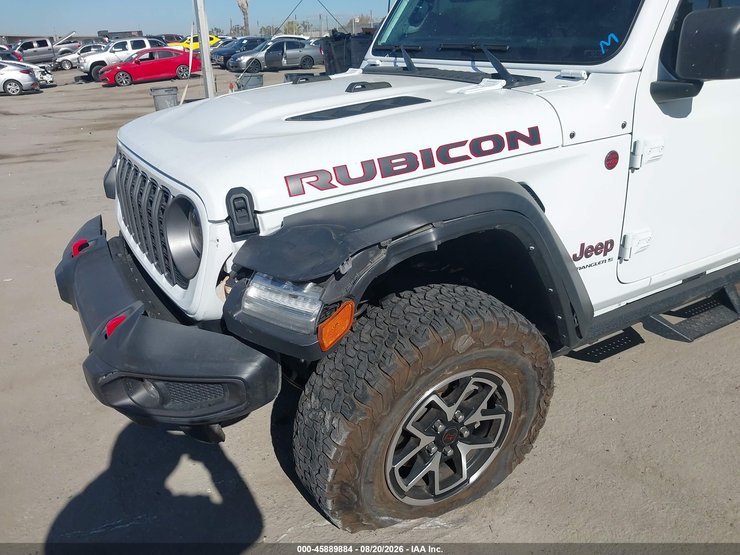 2025 Jeep Wrangler VIN 1C4PJXFN9SW538171 IAAI salvage auction — Unknown, Wait Title, sold $13,600 on 2026-09-20 (photo 6)