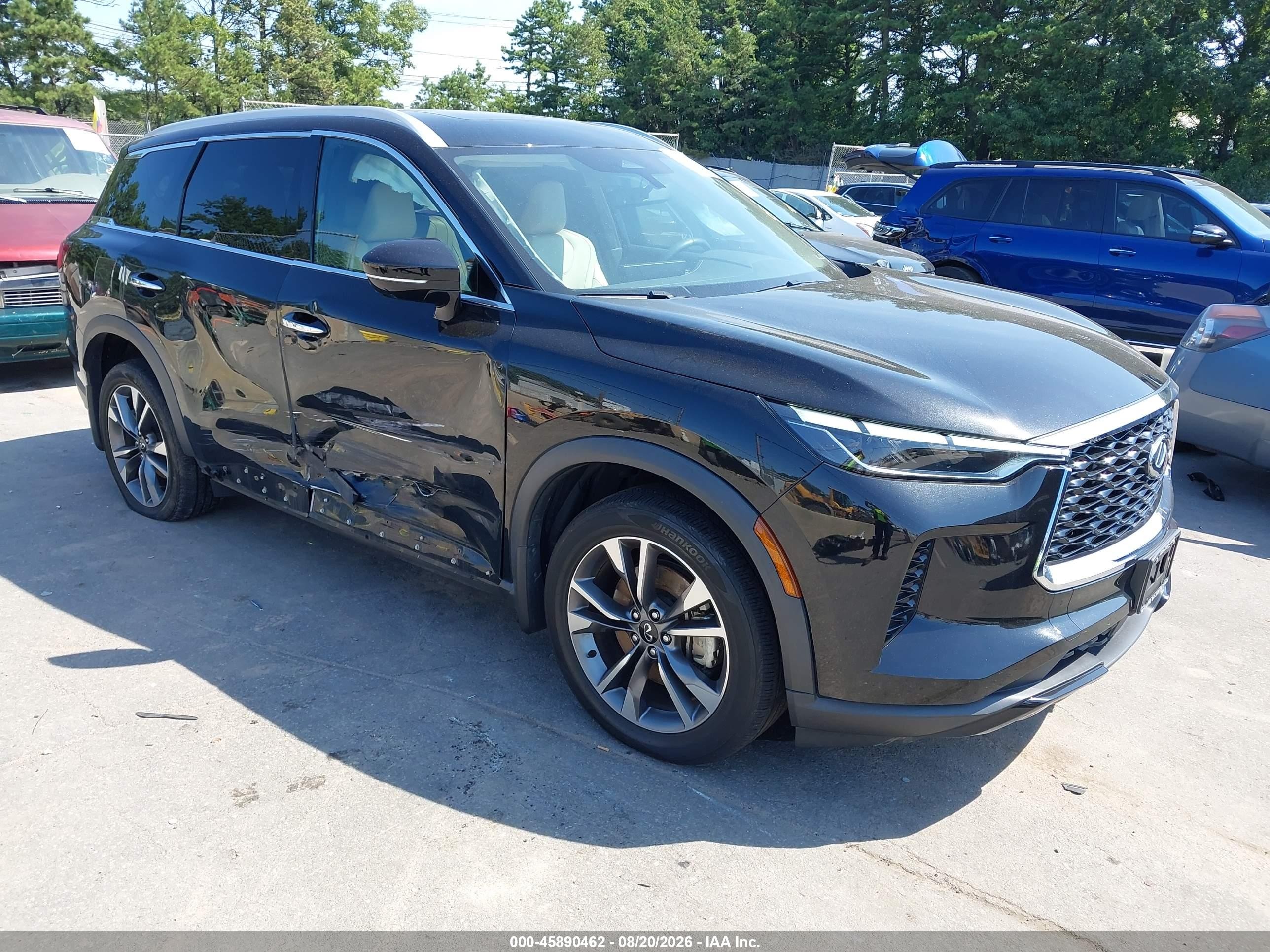 2024 Infiniti QX60 VIN 5N1DL1FS8RC331374 — IAAI salvage auction photo
