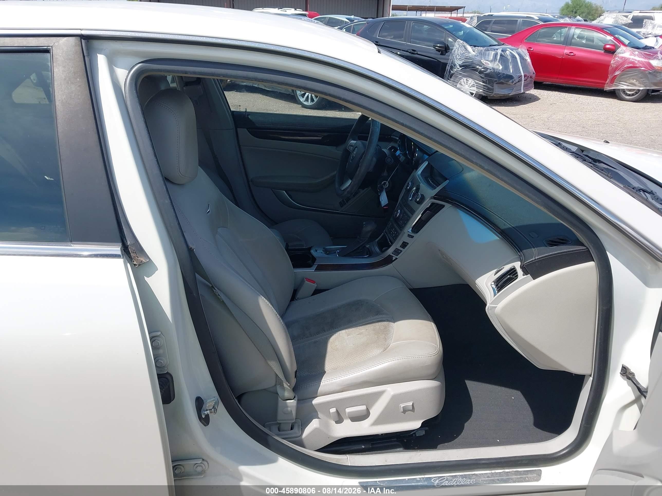 2012 Cadillac Cts VIN 1G6DE5E50C0130551 IAAI salvage auction — Rear End, Salvage (Arizona), sold $800 on 2026-09-03 (photo 5)