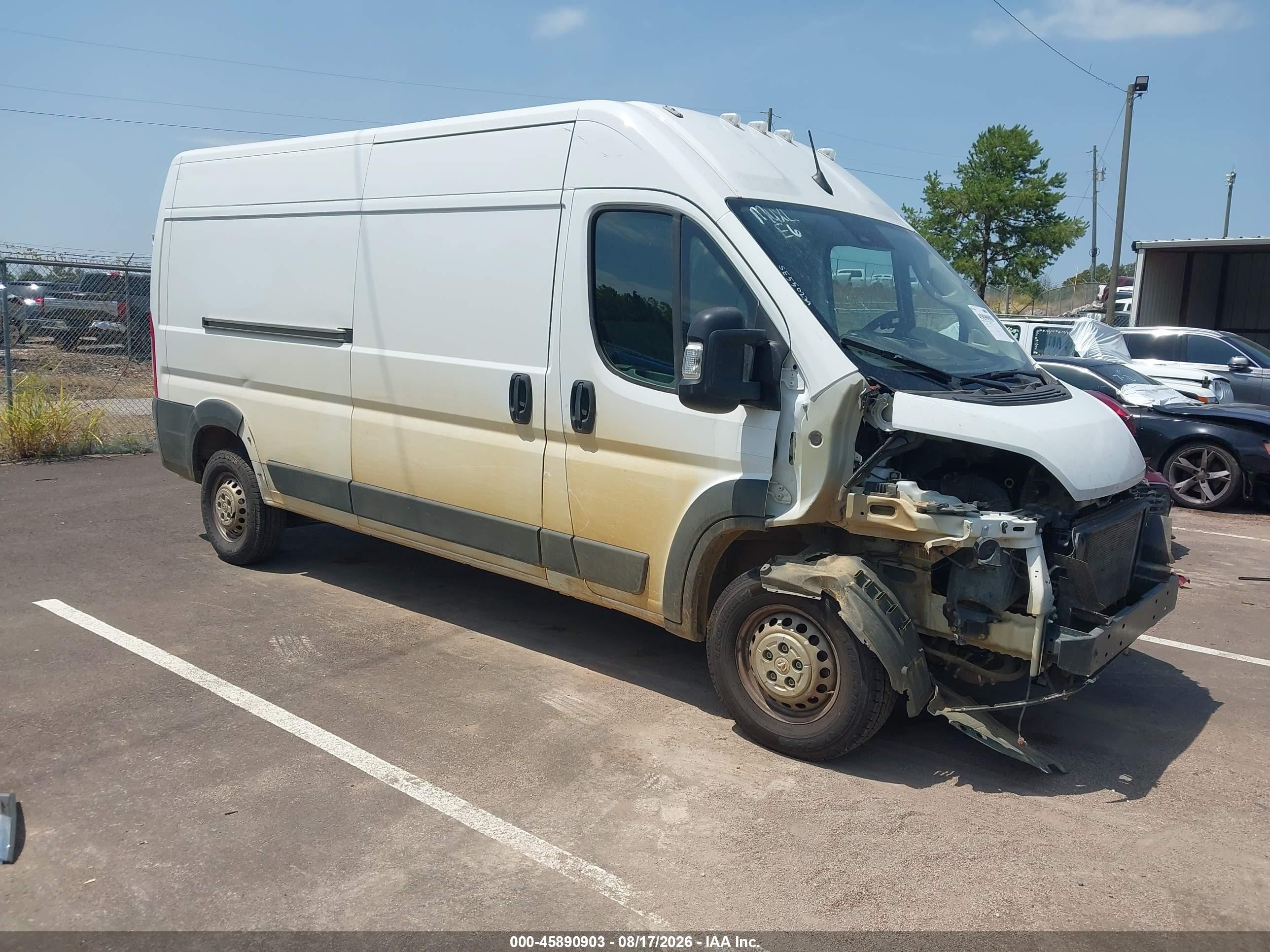2025 Ram ProMaster 3500 VIN 3C6MRVHG0SE550239 — IAAI salvage auction photo