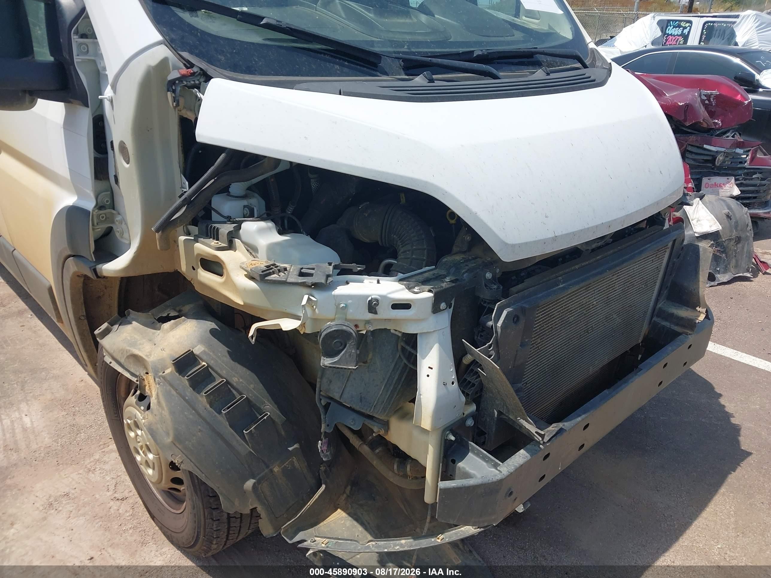 2025 Ram Promaster city VIN 3C6MRVHG0SE550239 IAAI salvage auction — Front End, Enterprise Vehicles Clear Only (Alabama), sold $14,975 on 2026-08-19 (photo 6)