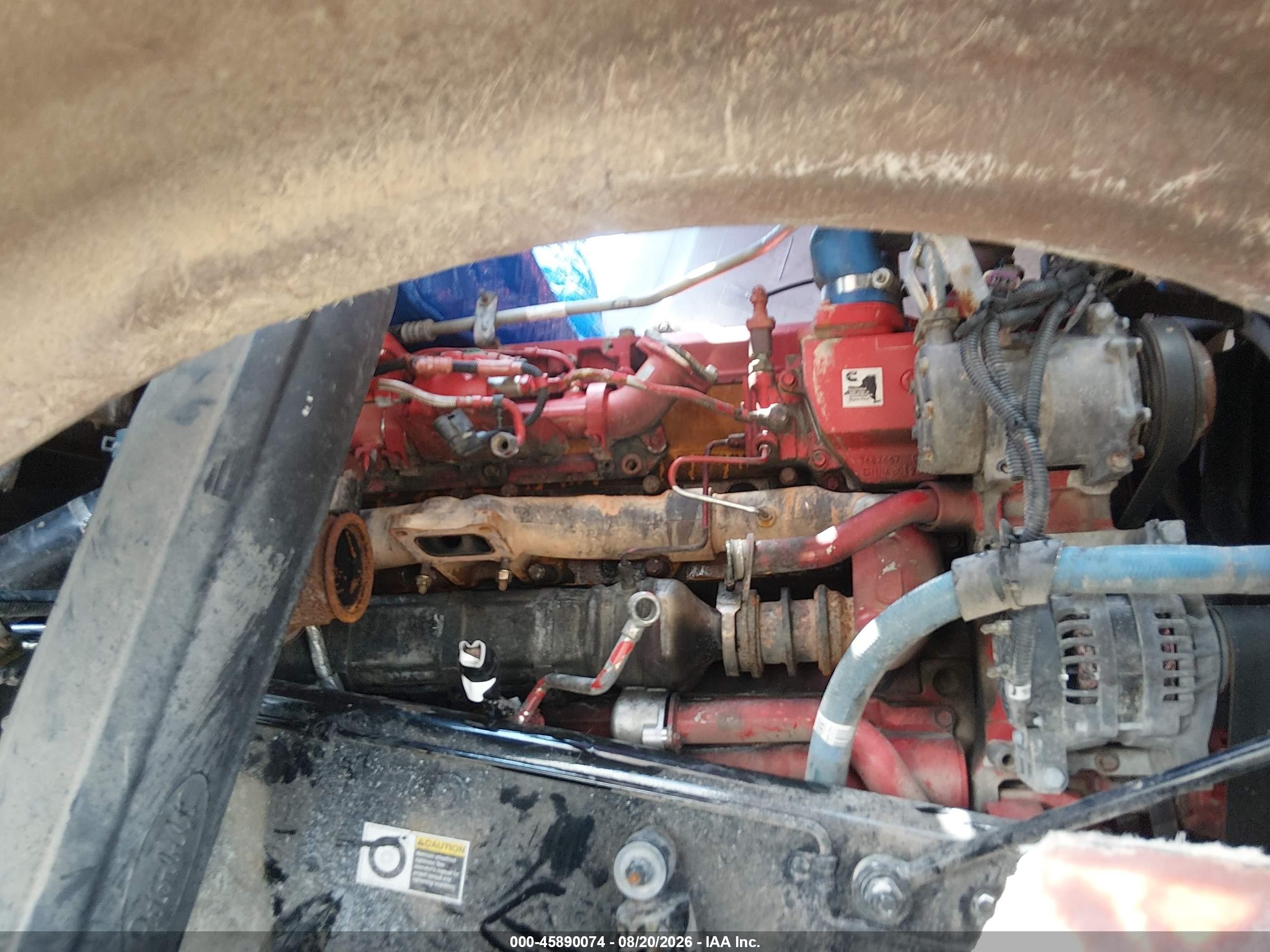 2019 Peterbilt 367 VIN 1NPTX4EX8KD265940 IAAI salvage auction — Front End, Salvage (Tennessee), sold $34,500 on 2026-09-18 (photo 9)