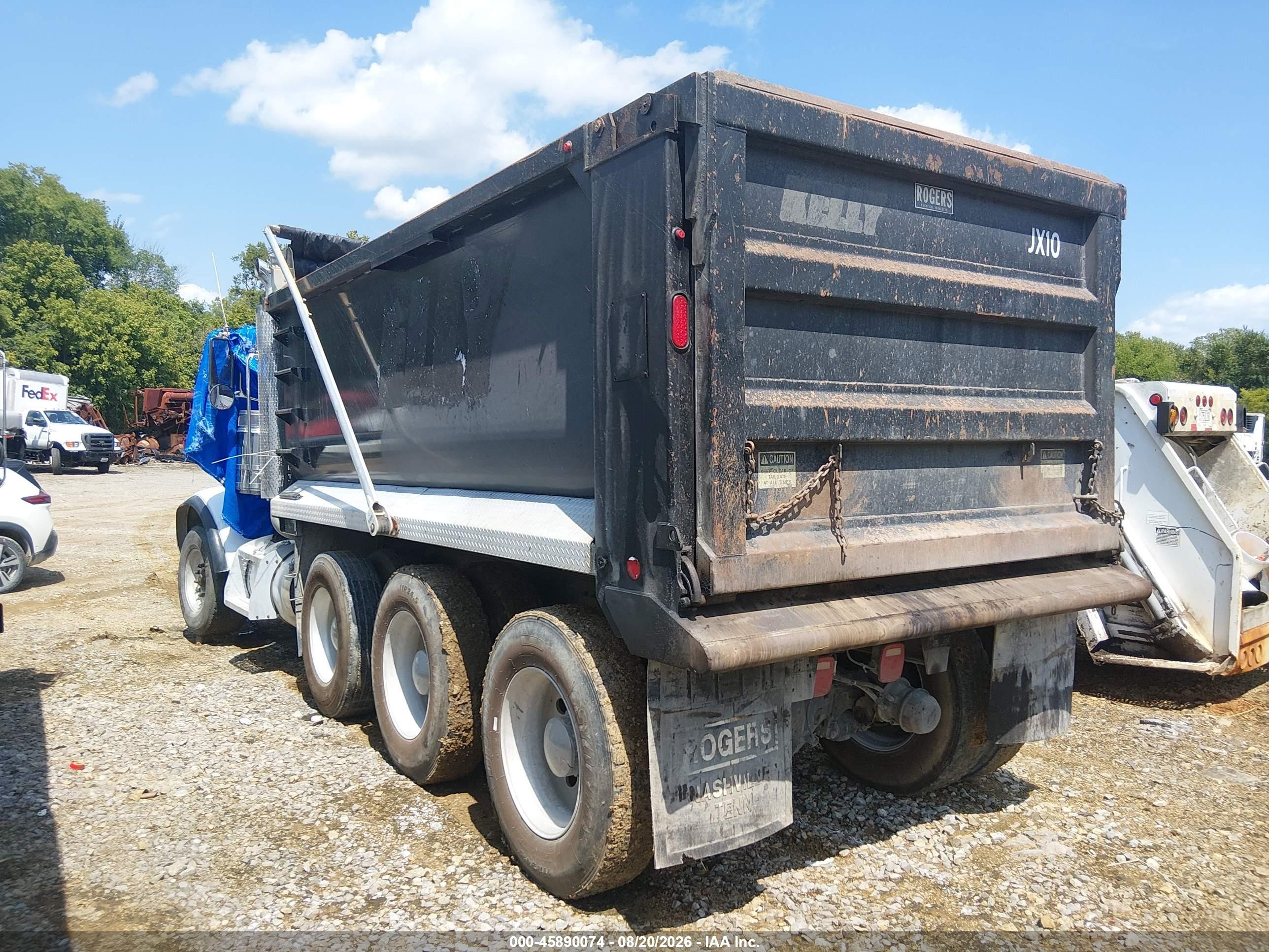 2019 Peterbilt 367 VIN 1NPTX4EX8KD265940 IAAI salvage auction — Front End, Salvage (Tennessee), sold $34,500 on 2026-09-18 (photo 4)