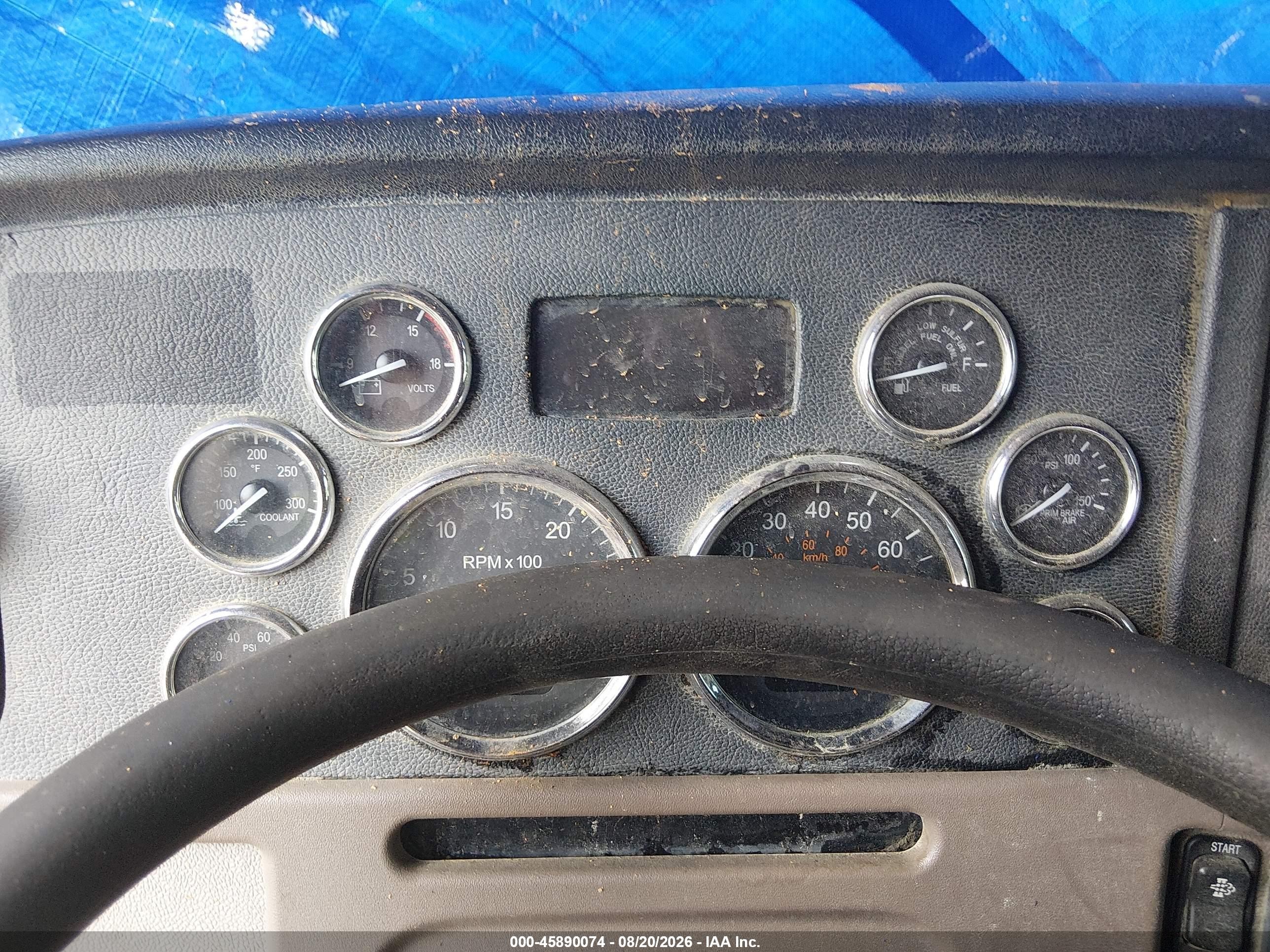 2019 Peterbilt 367 VIN 1NPTX4EX8KD265940 IAAI salvage auction — Front End, Salvage (Tennessee), sold $34,500 on 2026-09-18 (photo 5)